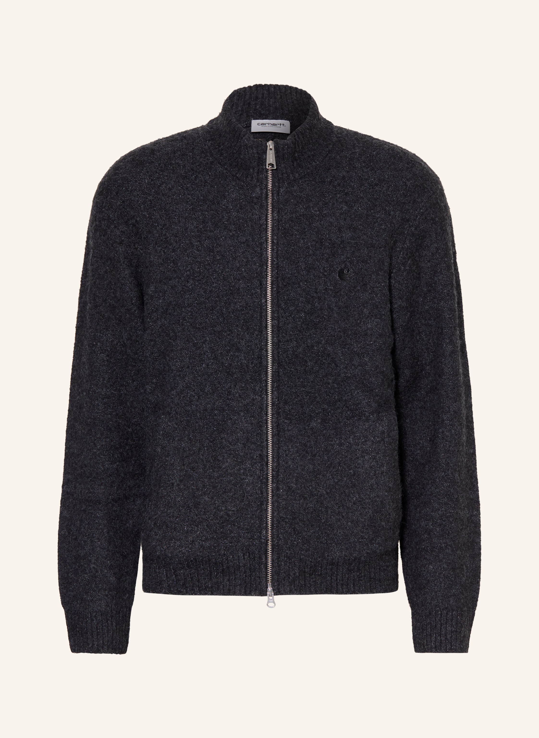 Carhartt Wip Strickjacke Curtis schwarz