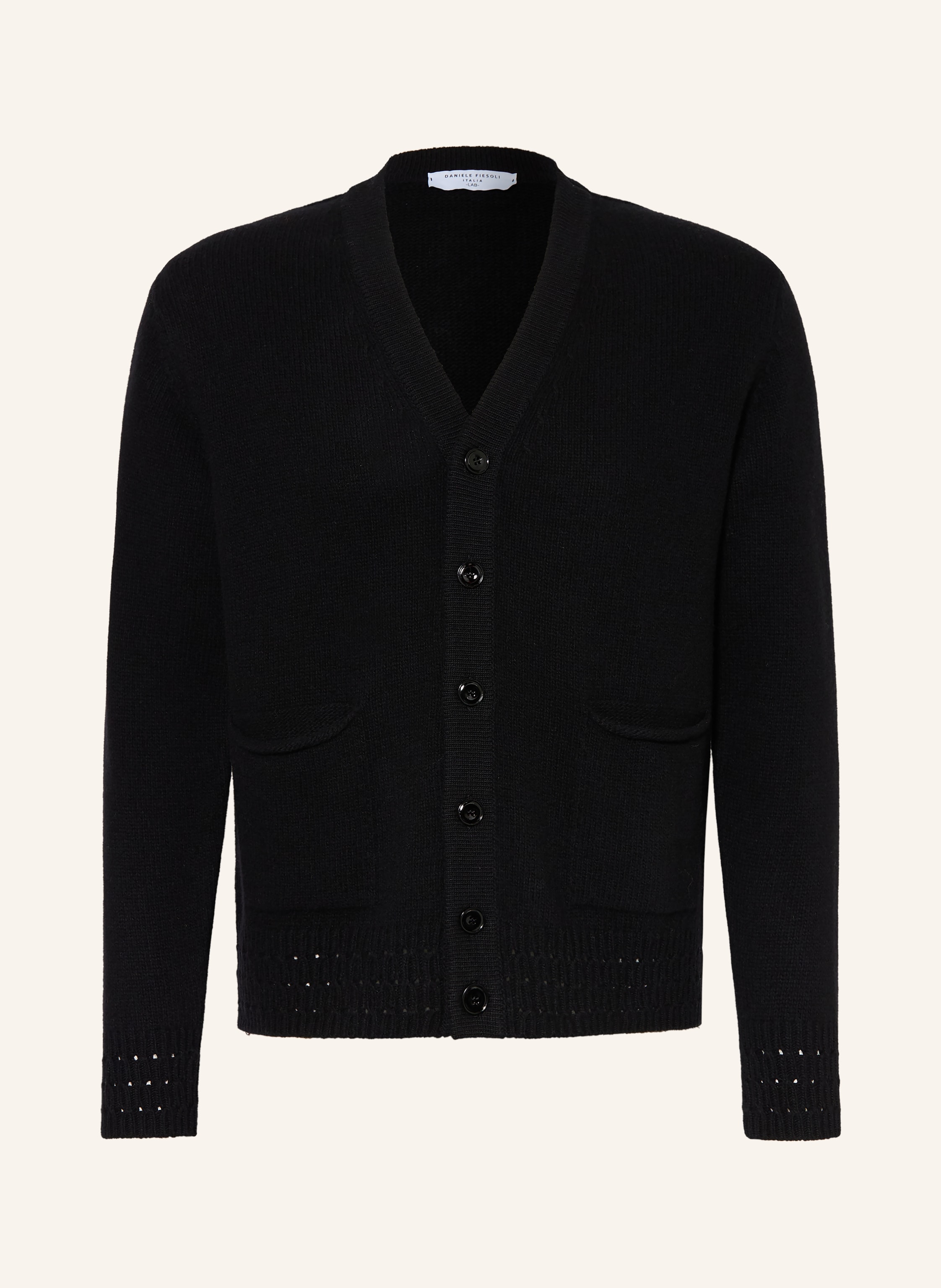 Daniele Fiesoli Strickjacke schwarz