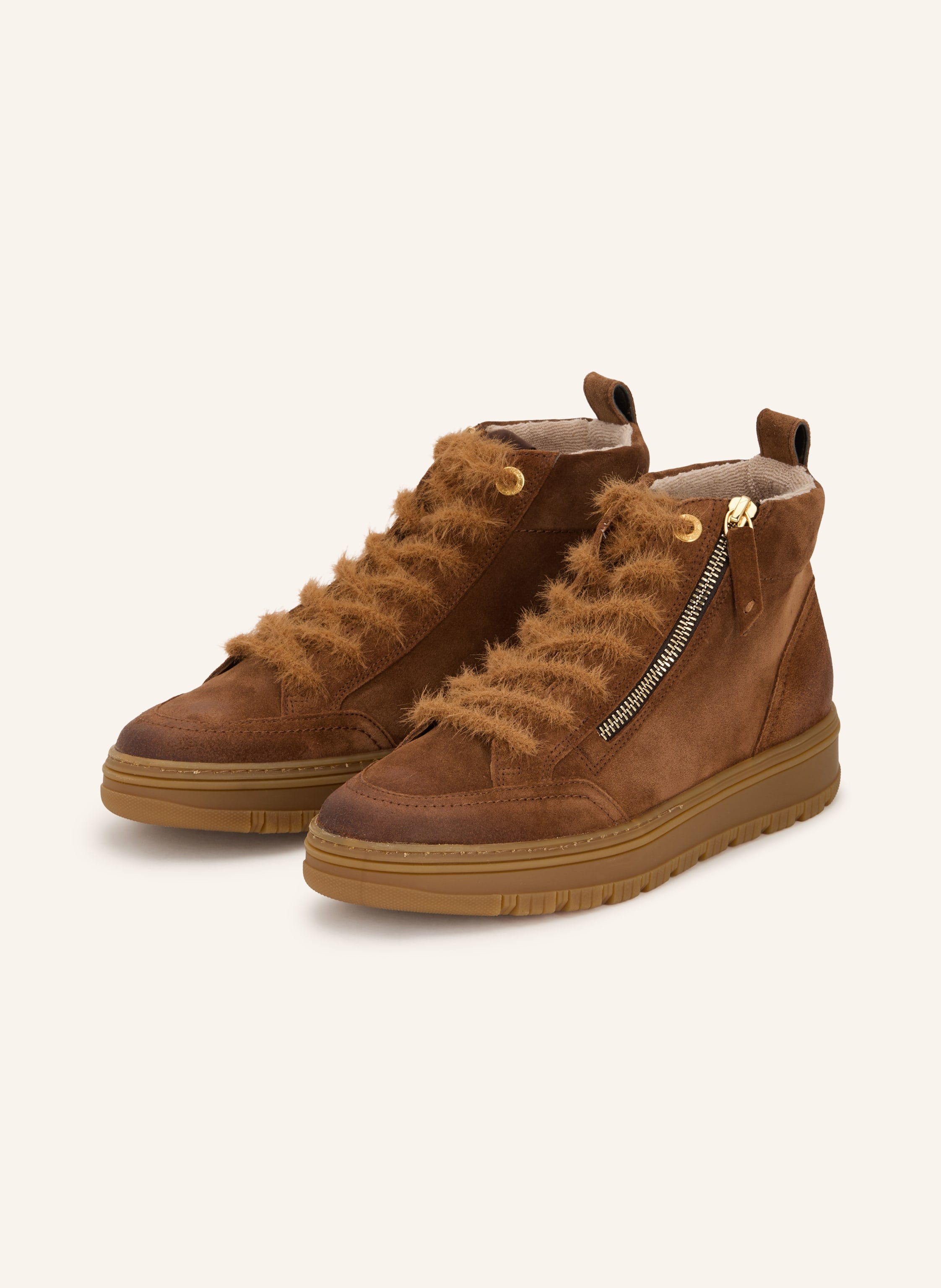 Paul Green Hightop-Sneaker braun