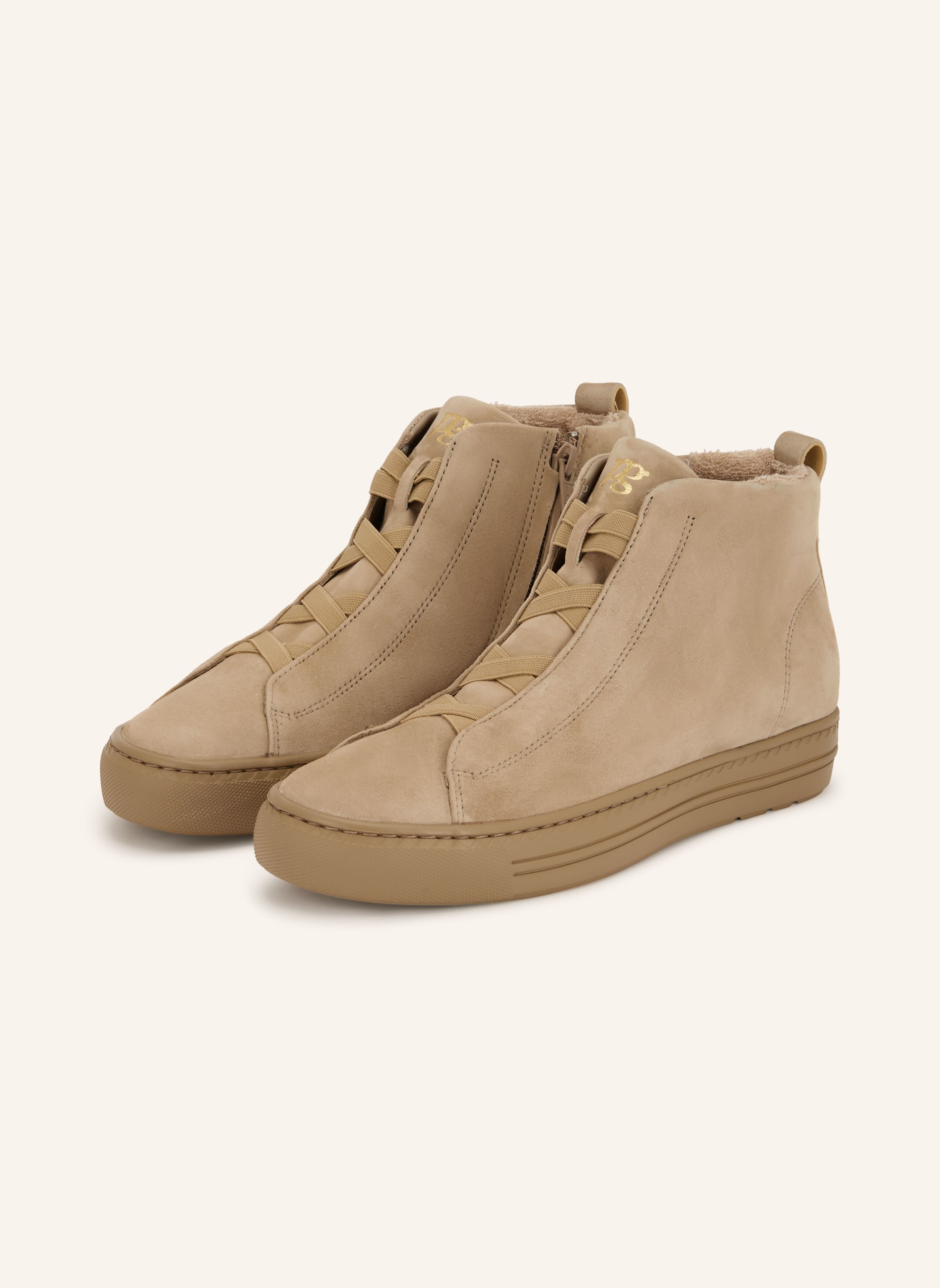 Paul Green Hightop-Sneaker beige