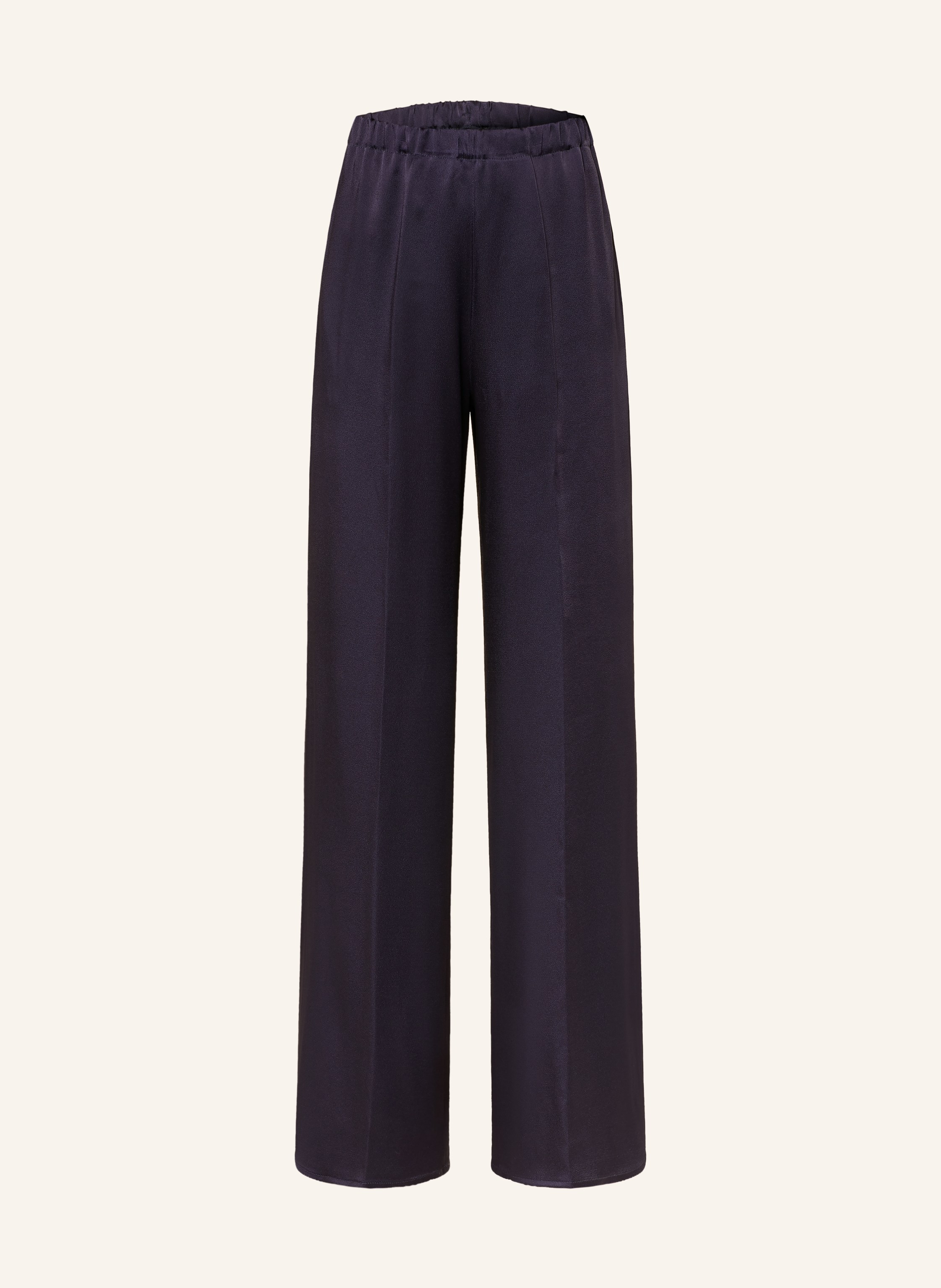 Antonelli Firenze Marlenehose Aus Satin blau