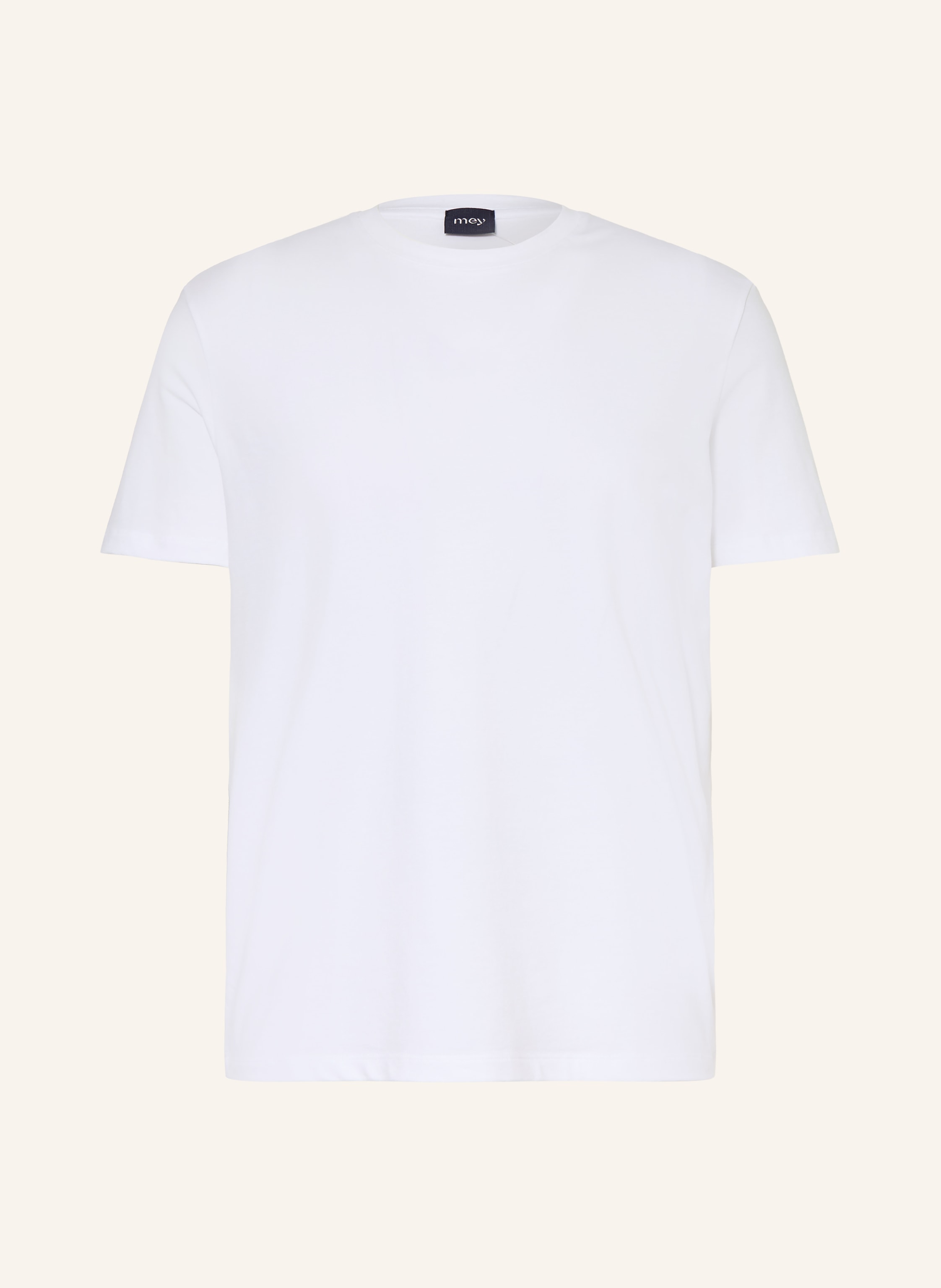 Mey Schlafshirt Relax Tuned weiss