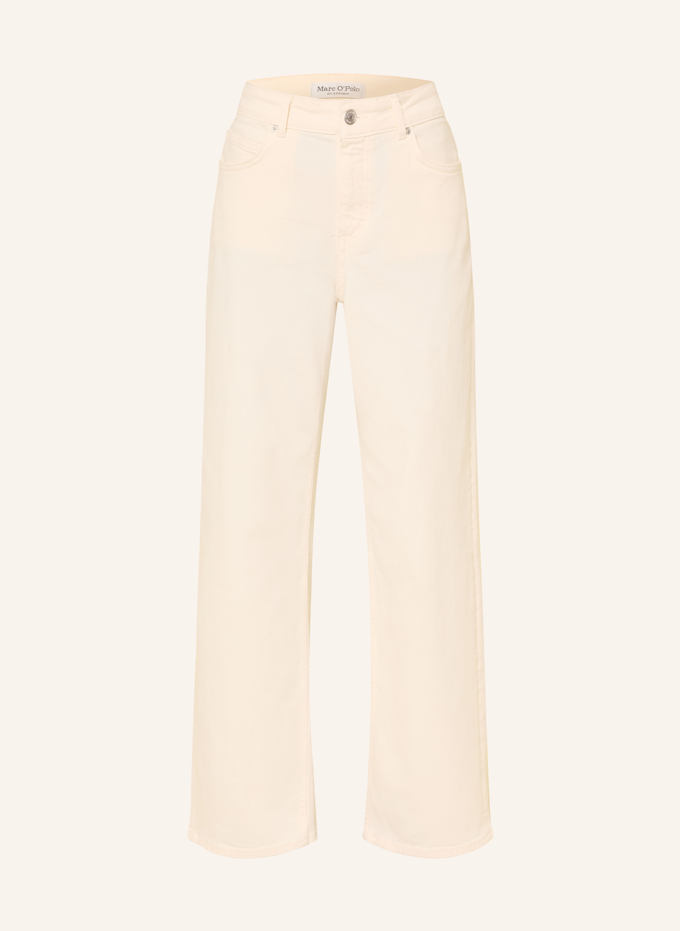 Marc O'polo Wide Leg Jeans Linn weiss