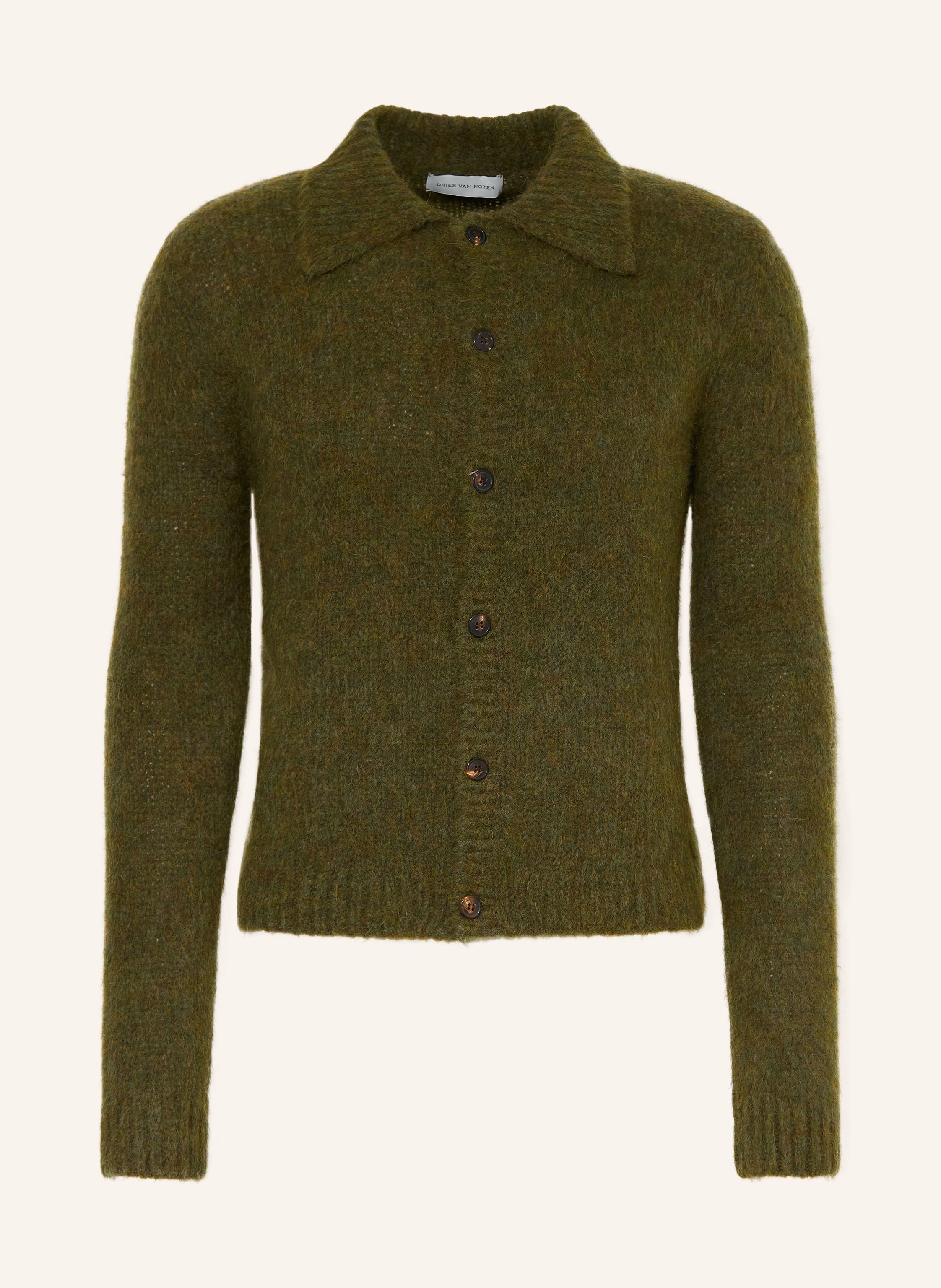 Dries Van Noten Strickjacke gruen