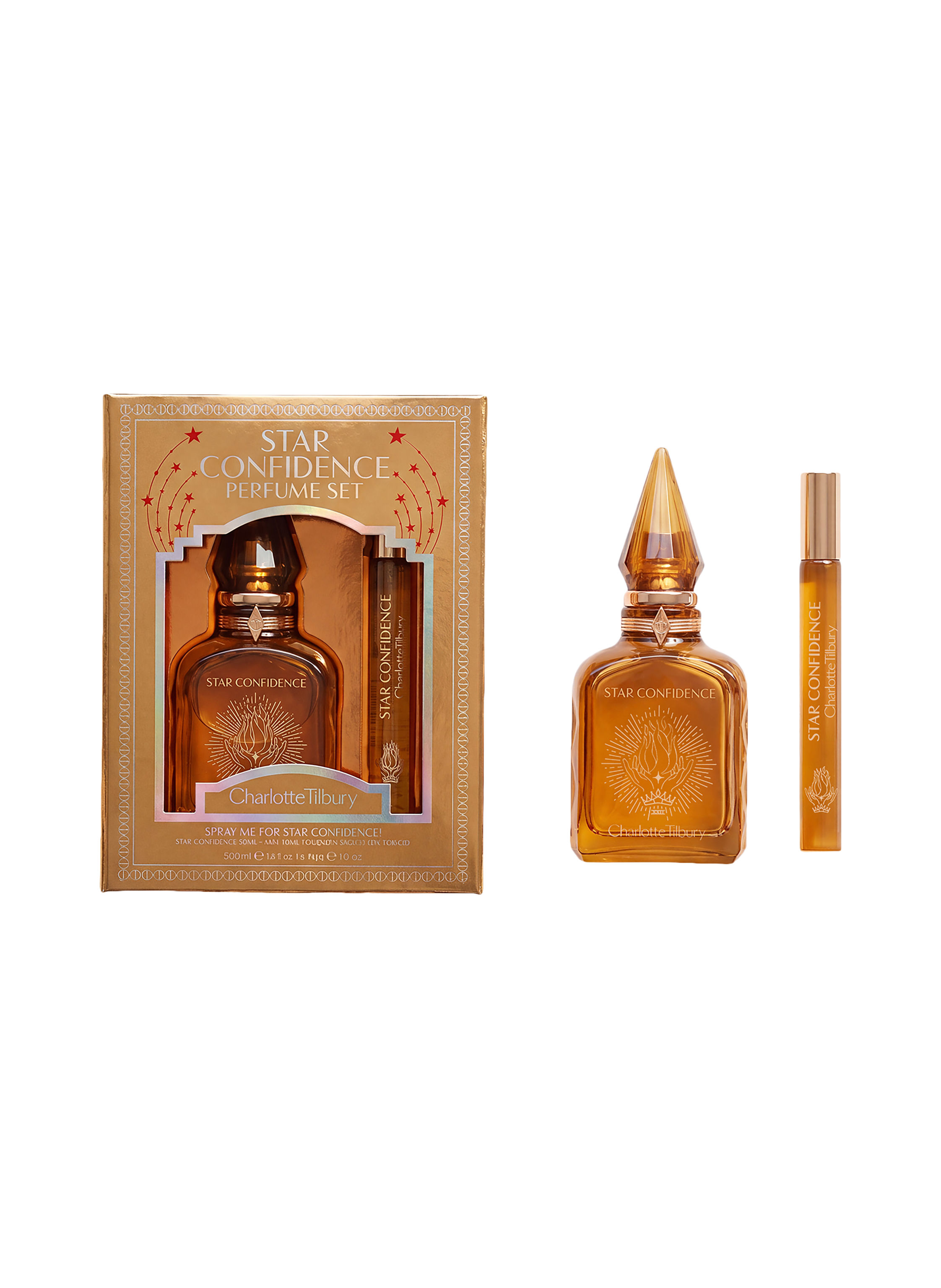 charlotte tilbury star confidence ekstrakt perfum 50 ml   zestaw  