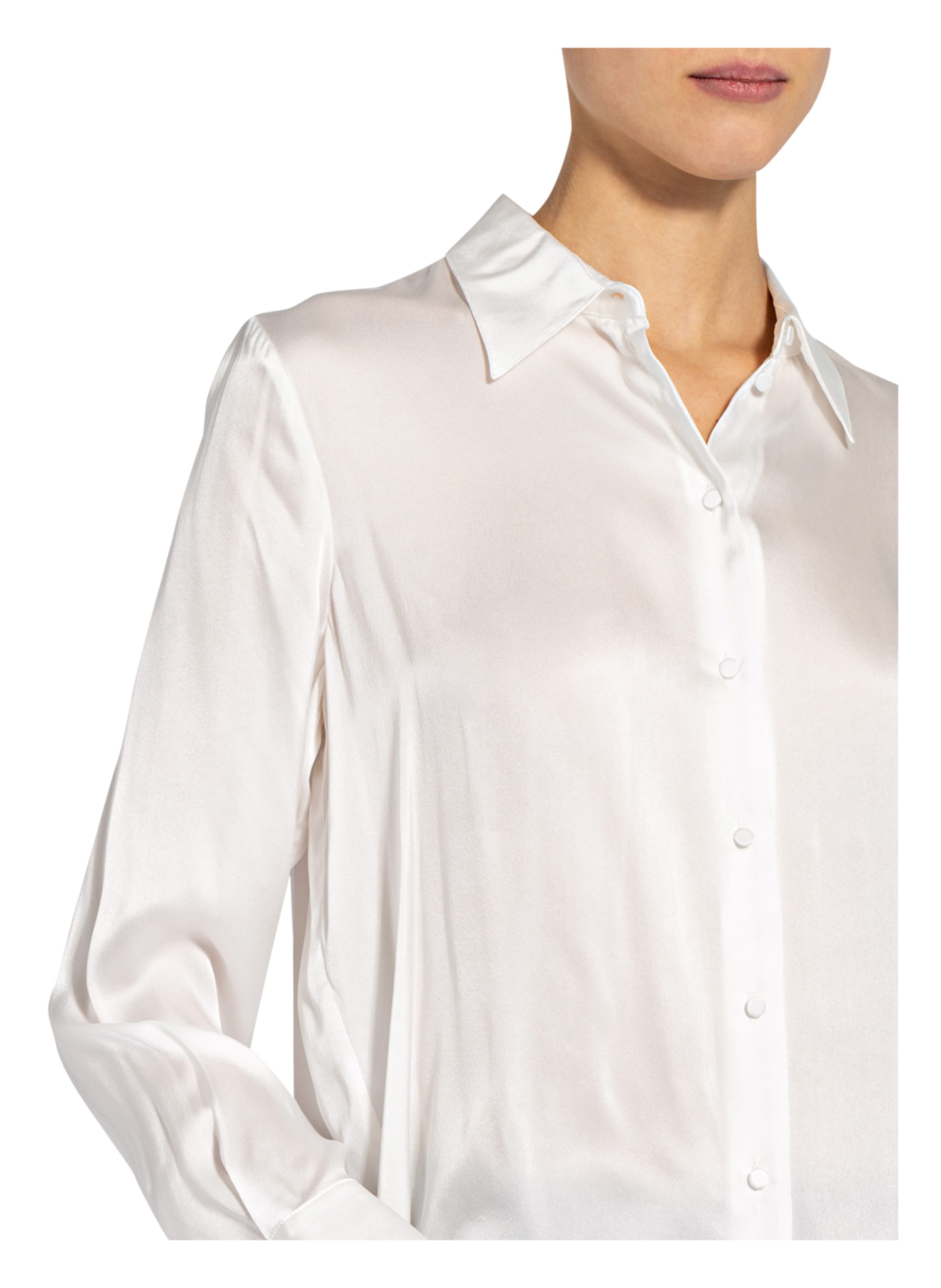 Thumbnail - Maje Seidenbluse weiss