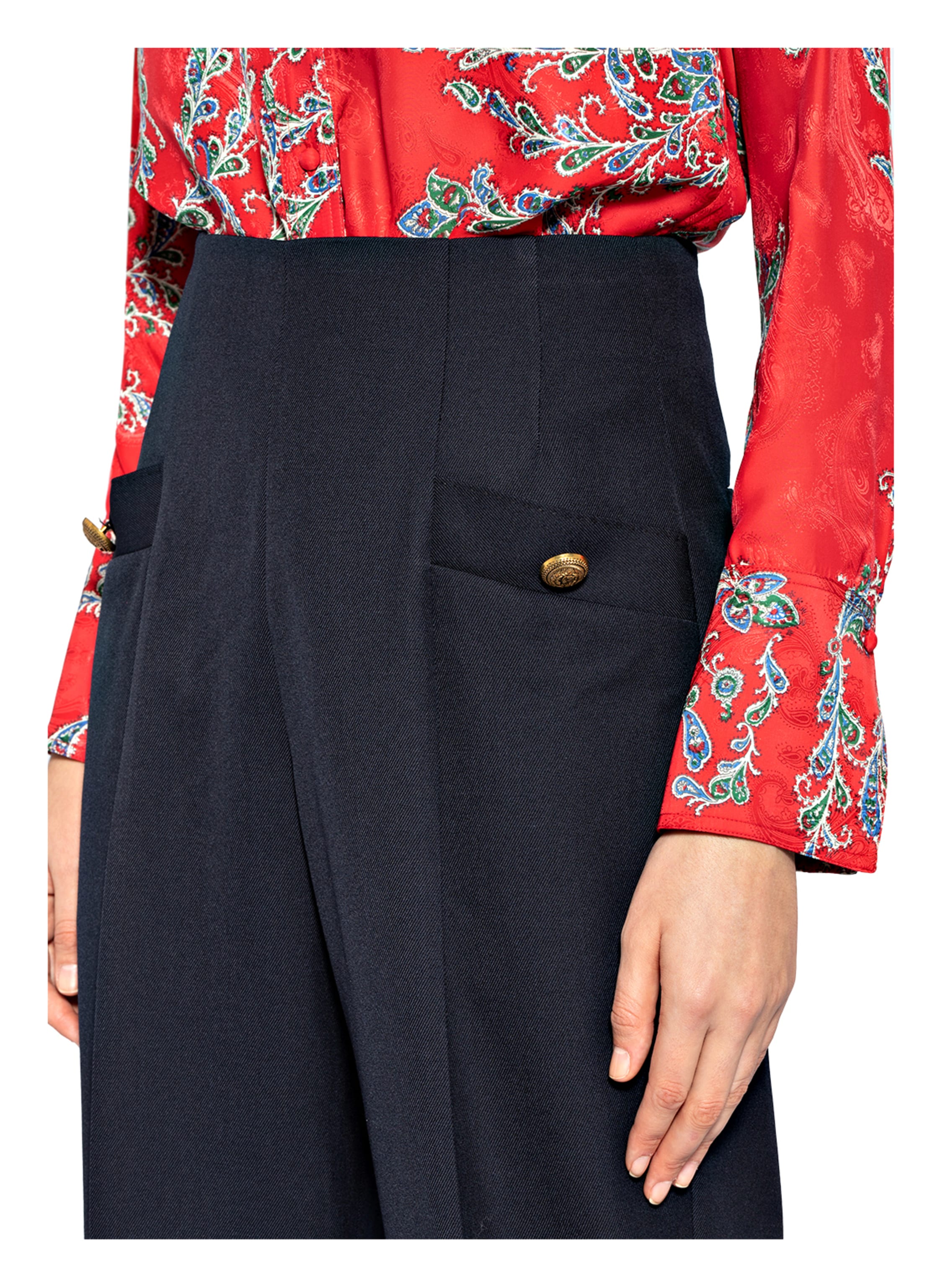 Sandro 7/8-Hose blau – Bild 2