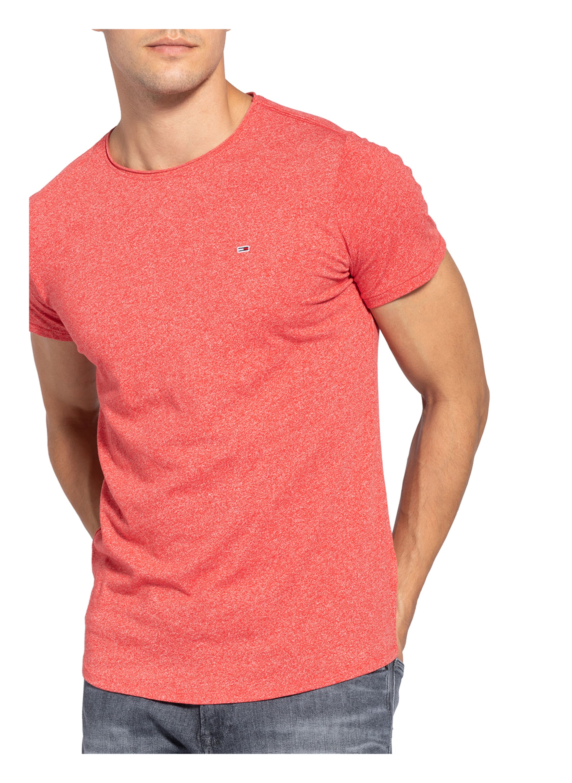 Thumbnail - Tommy Jeans T-Shirt rot