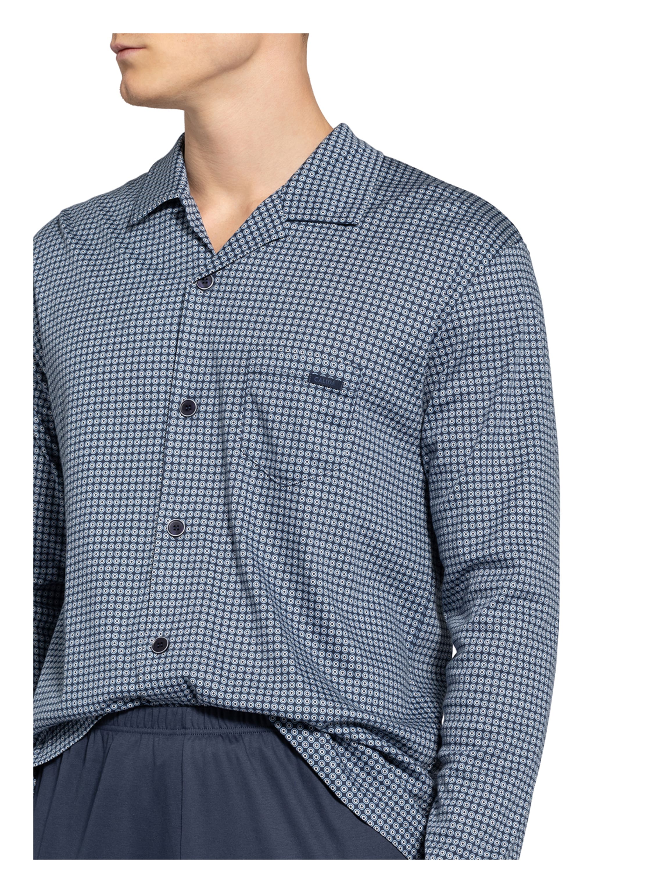 Thumbnail - Calida Schlafanzug Relax Choice blau