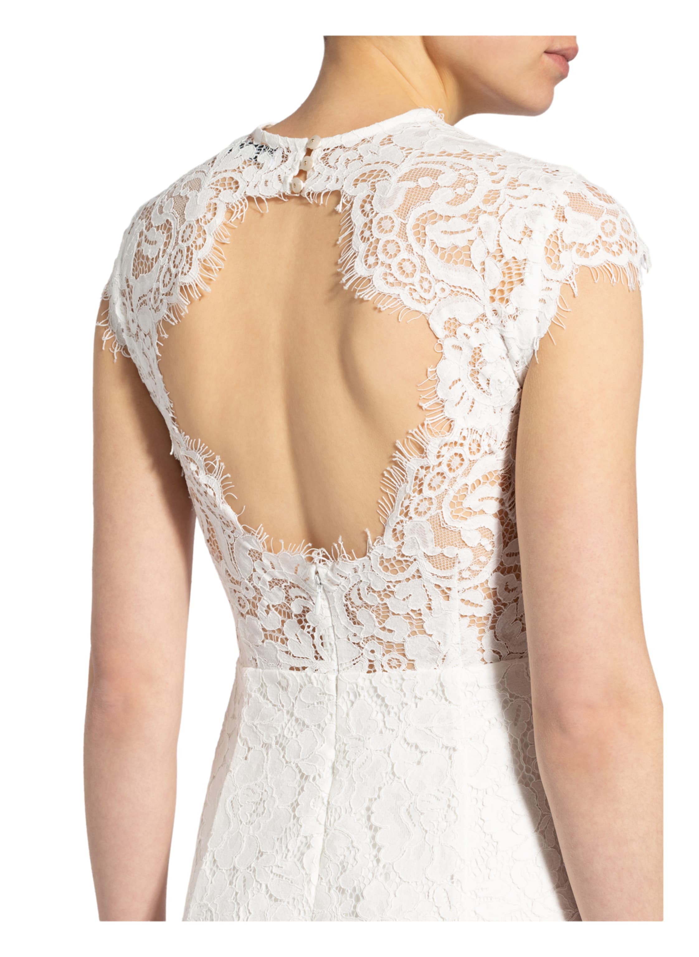 Thumbnail - Ivy Oak Spitzenkleid Straw Flower weiss