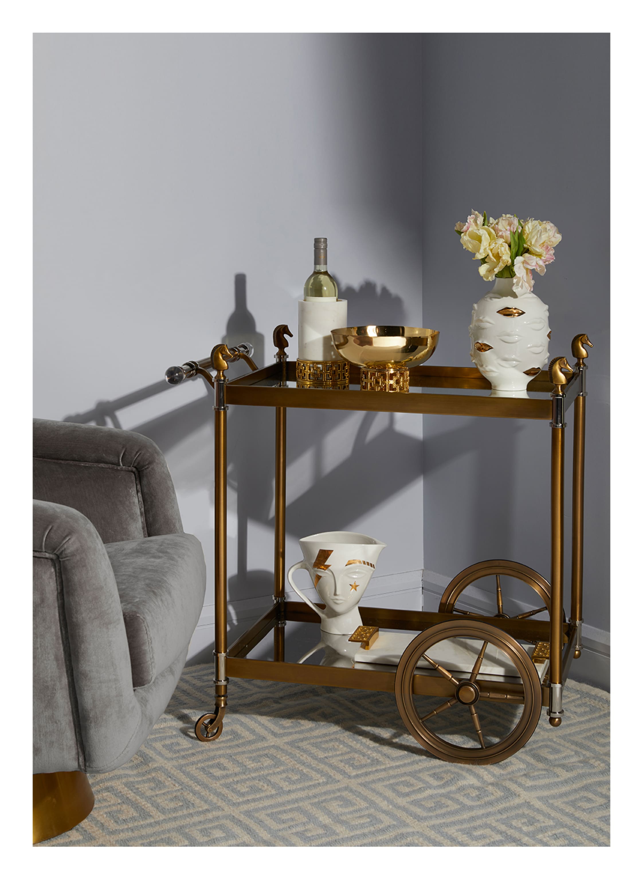 Thumbnail - Jonathan Adler Vase Gala weiss