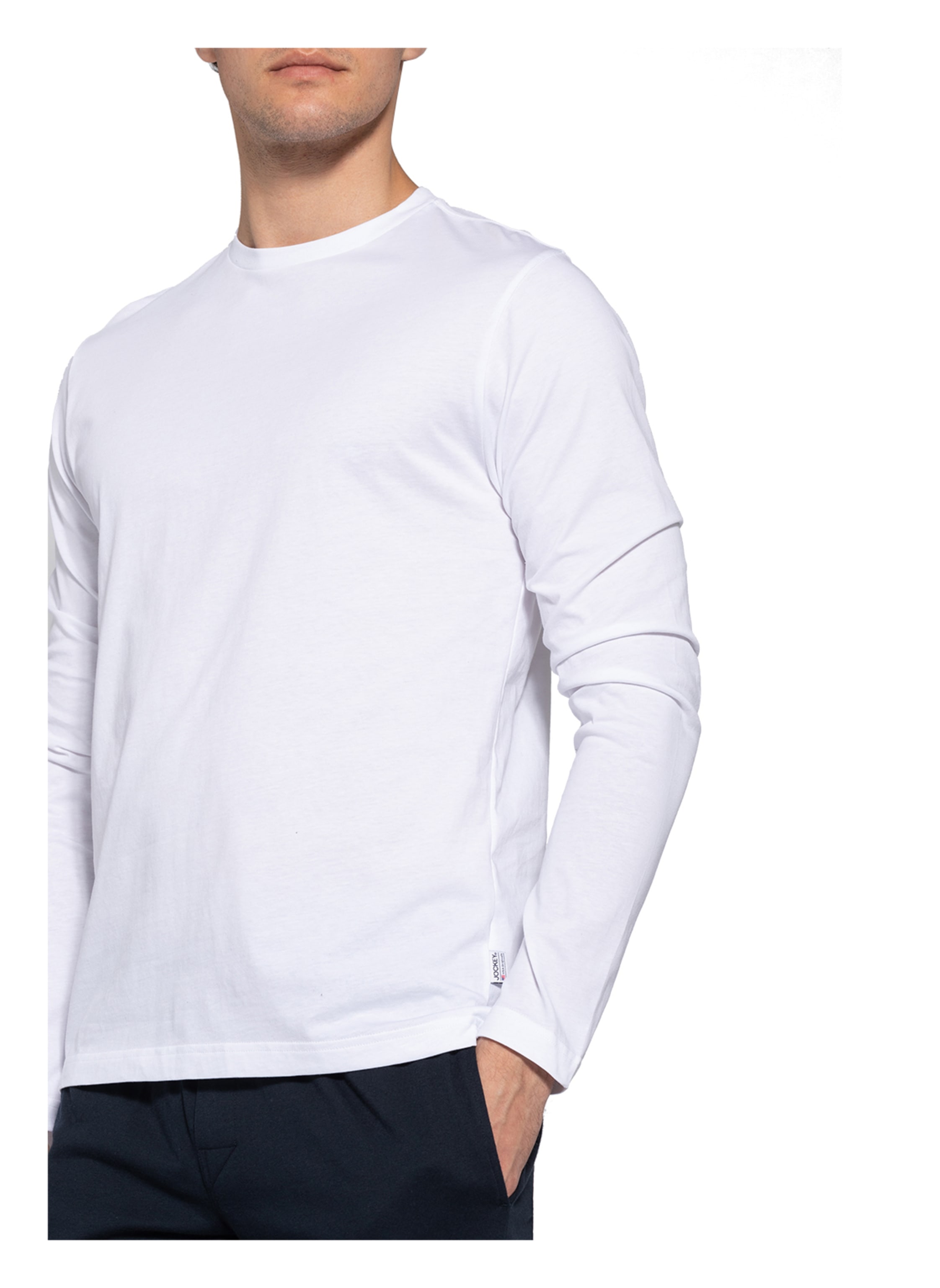 Thumbnail - Jockey Lounge-Shirt American weiss