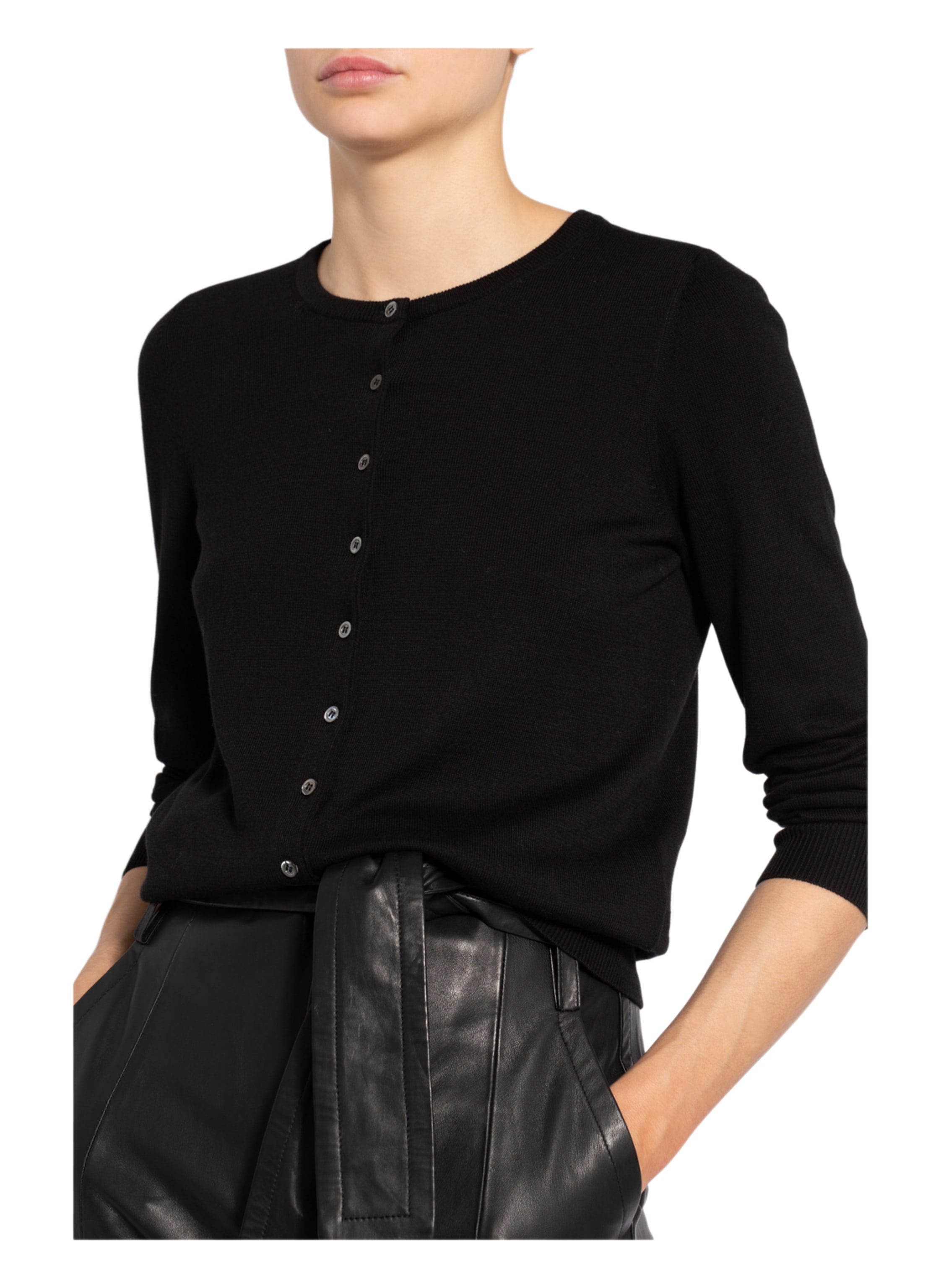 Thumbnail - Repeat Strickjacke schwarz