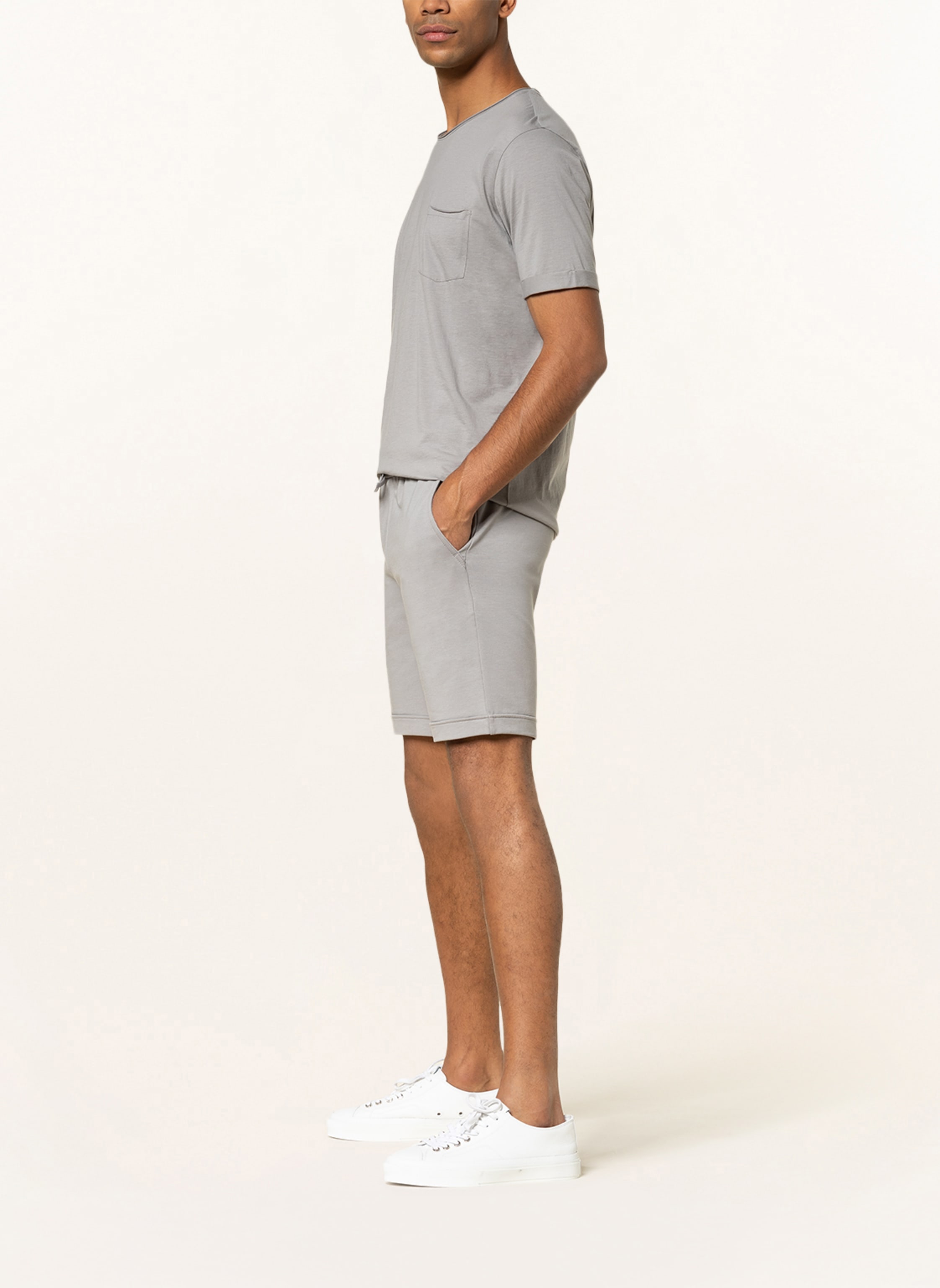 Thumbnail - Stefan Brandt Sweatshorts Jon grau