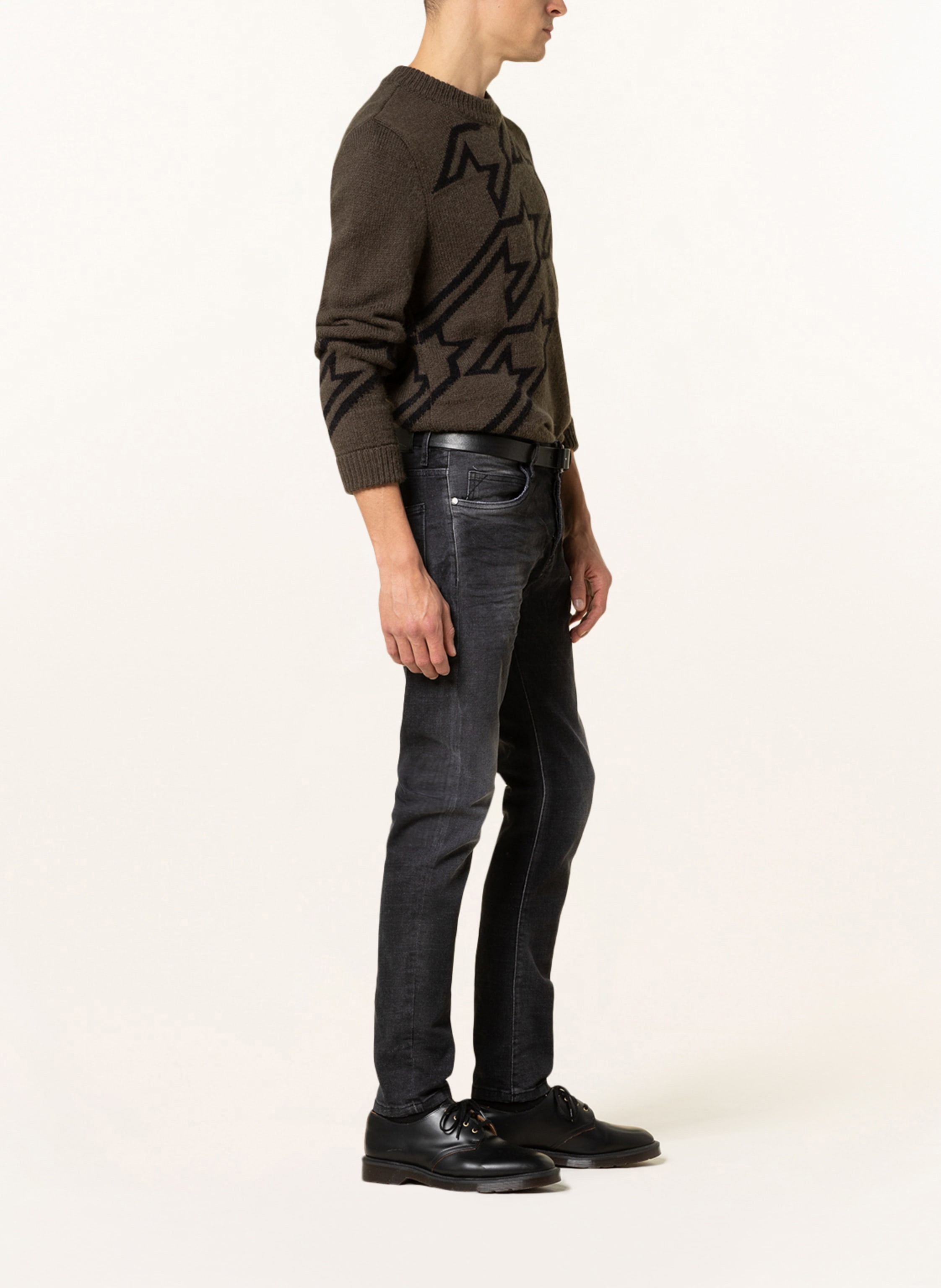 Thumbnail - Elias Rumelis Jeans Erdave Comfort Fit schwarz