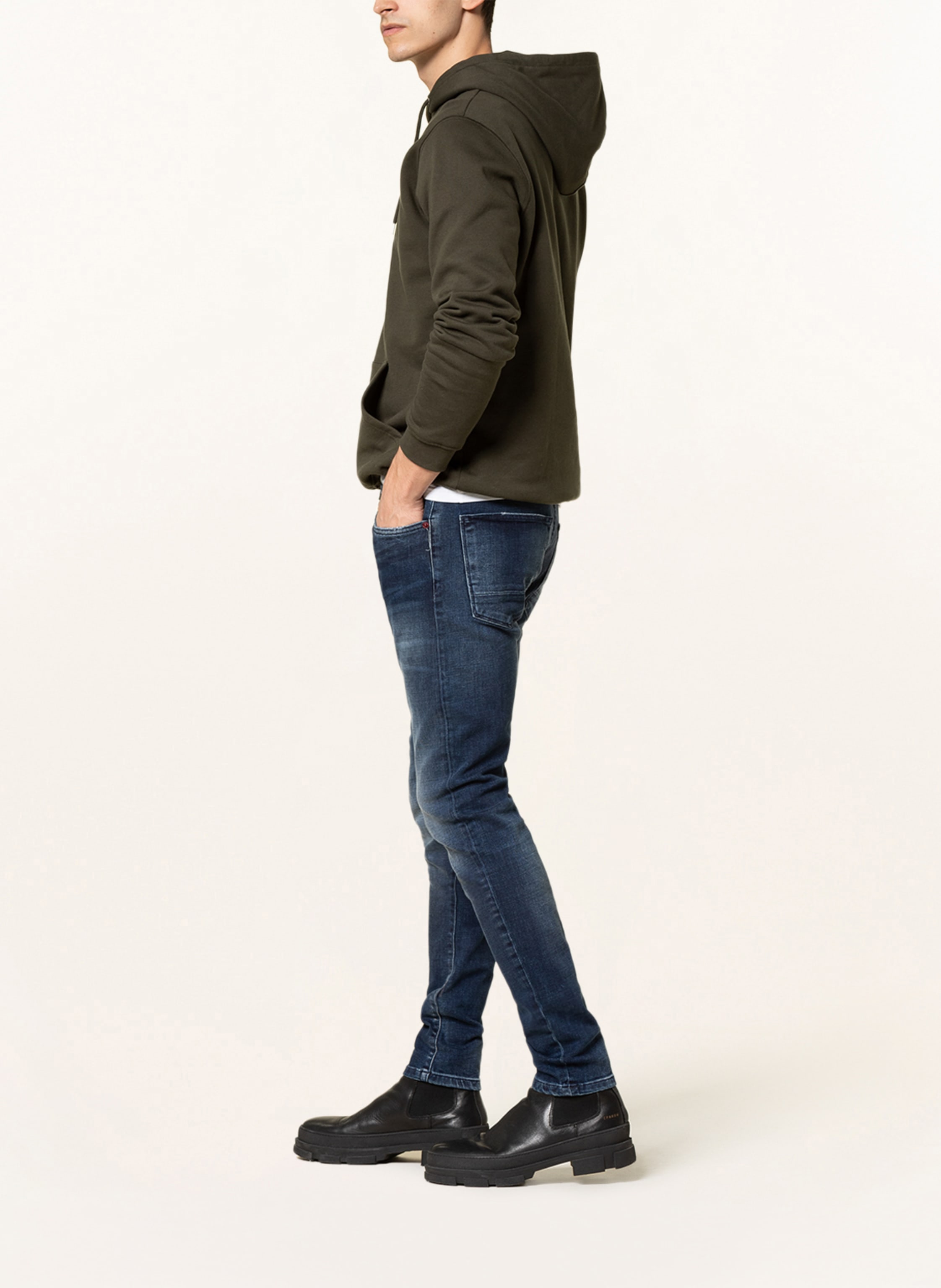 Thumbnail - Elias Rumelis Jeans Dave Comfort Fit blau