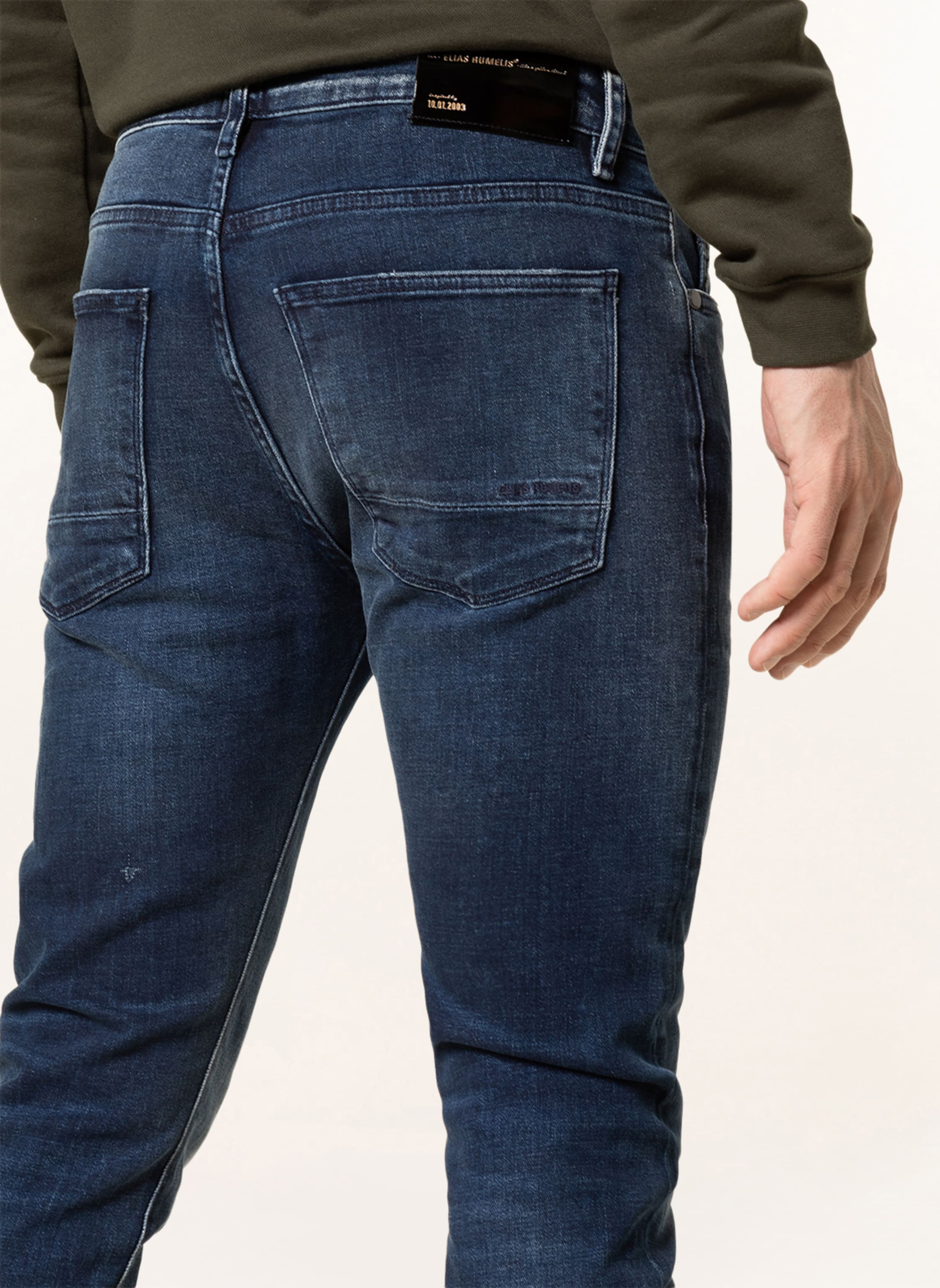 Thumbnail - Elias Rumelis Jeans Dave Comfort Fit blau