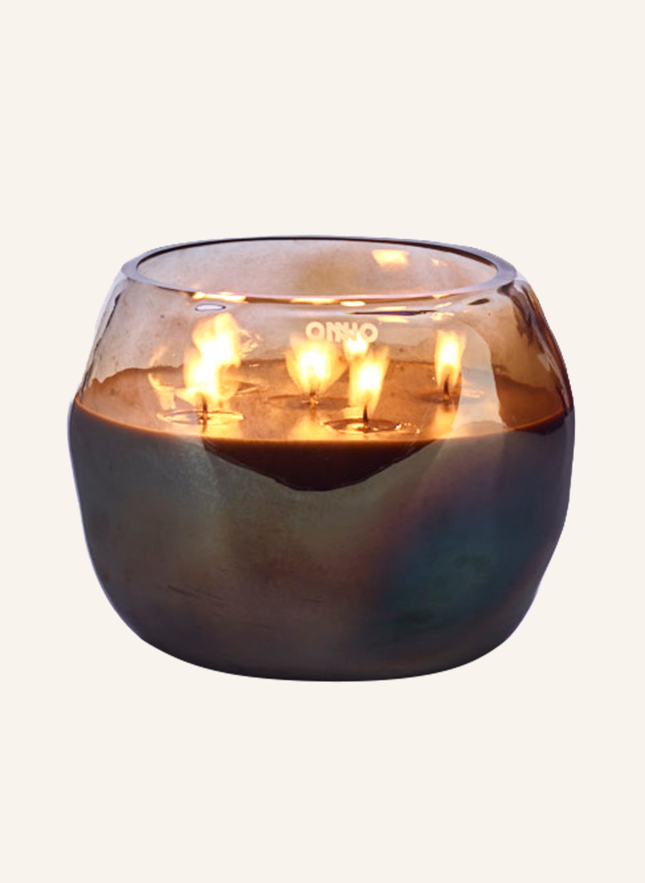 ONNO Collection Scented candle CAPE CHAMPAGNE M in light orange