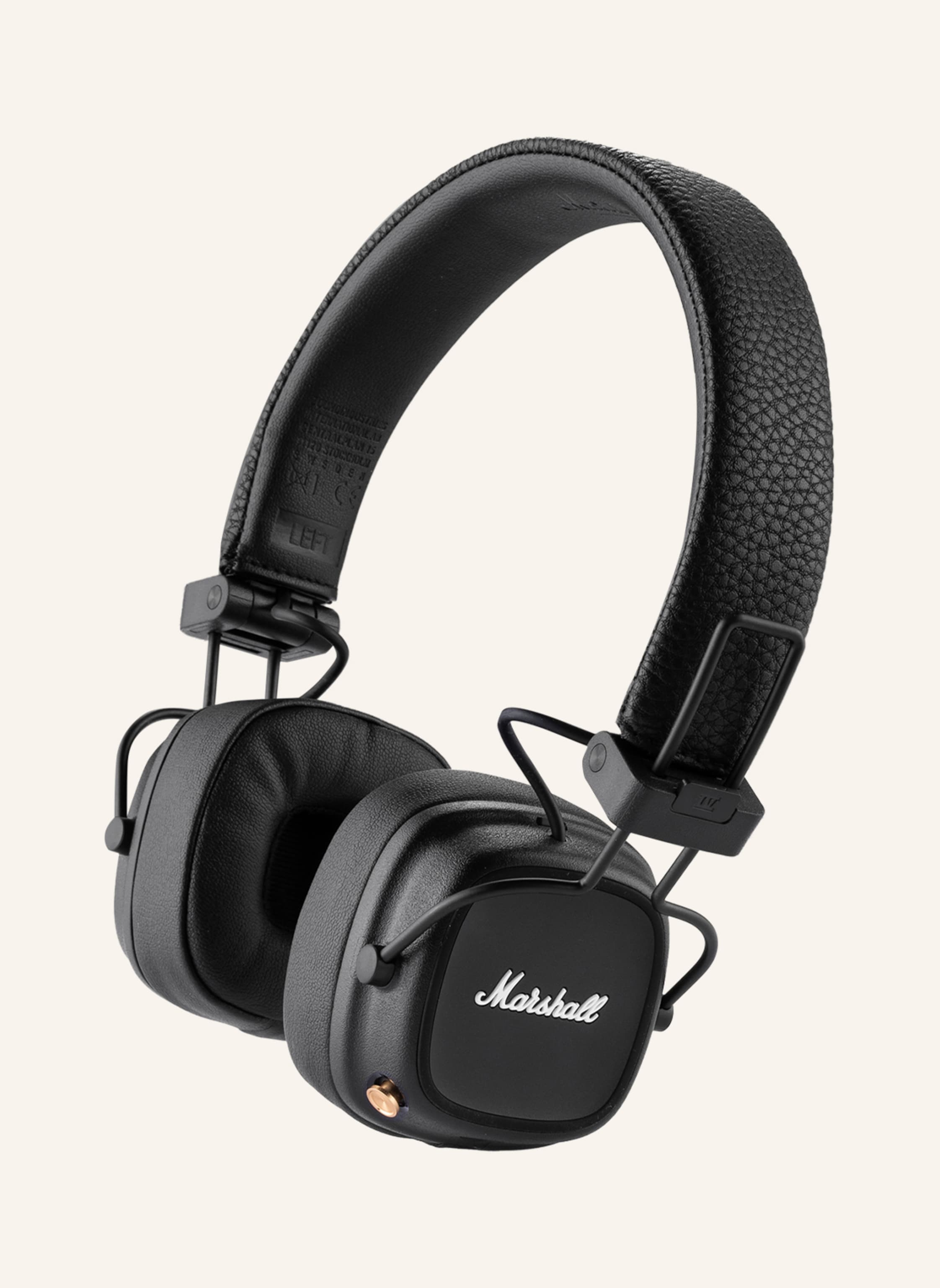 Marshall Bluetooth-Kopfhörer MAJOR IV in schwarz