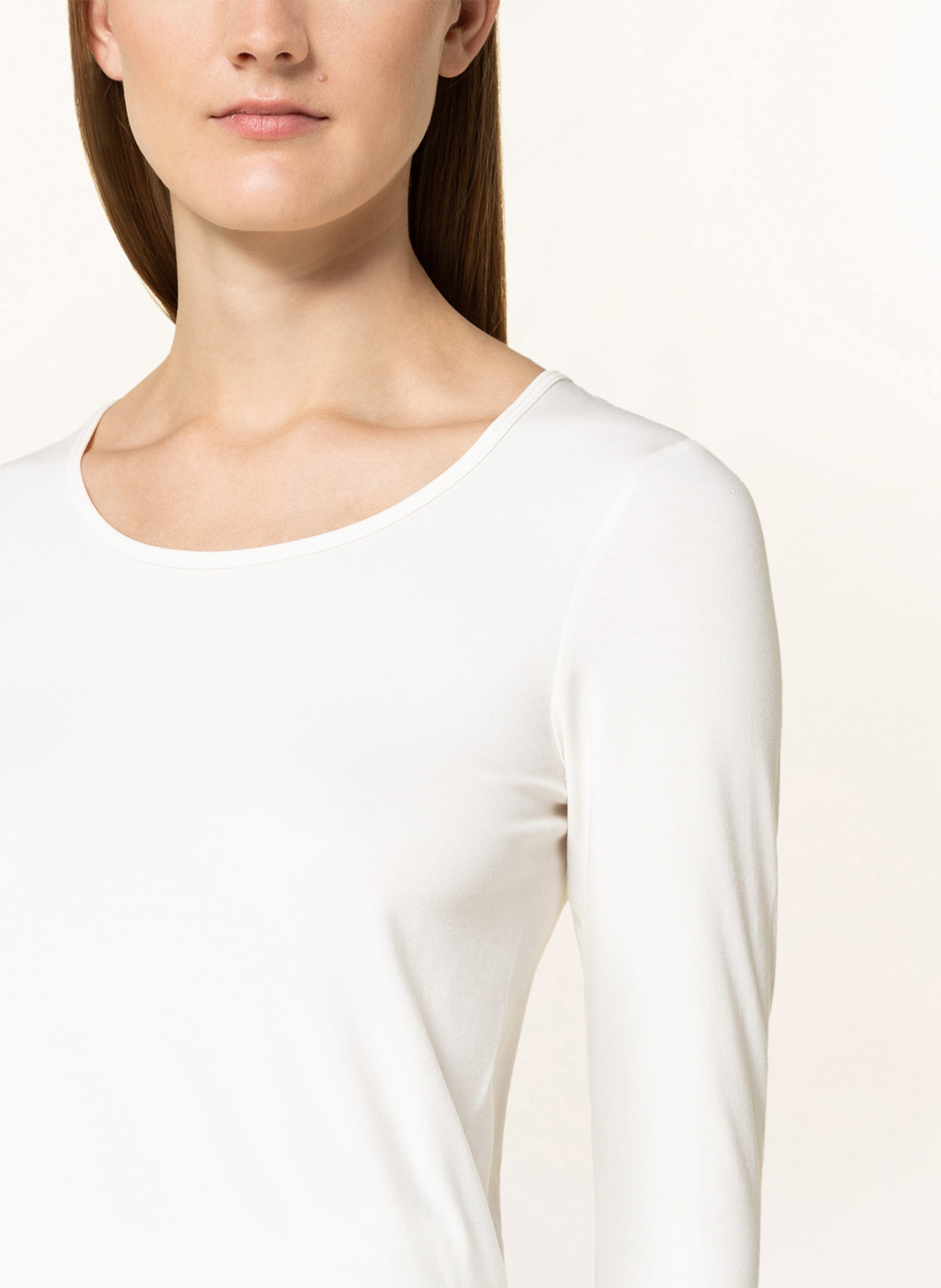 Thumbnail - Someday Shirt Kain Mit 3/4-Arm weiss