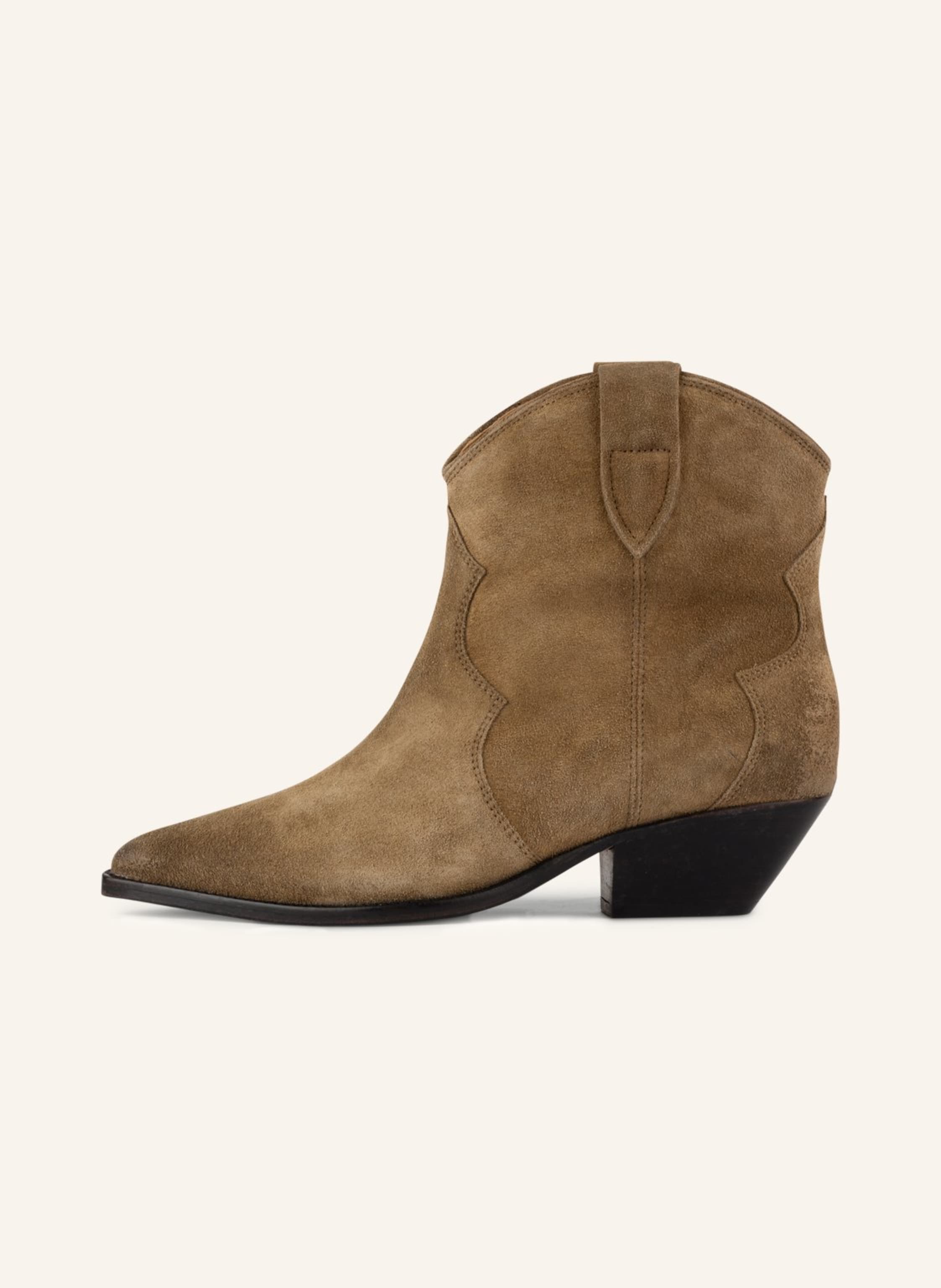 Thumbnail - Isabel Marant Cowboy Boots Dewina beige
