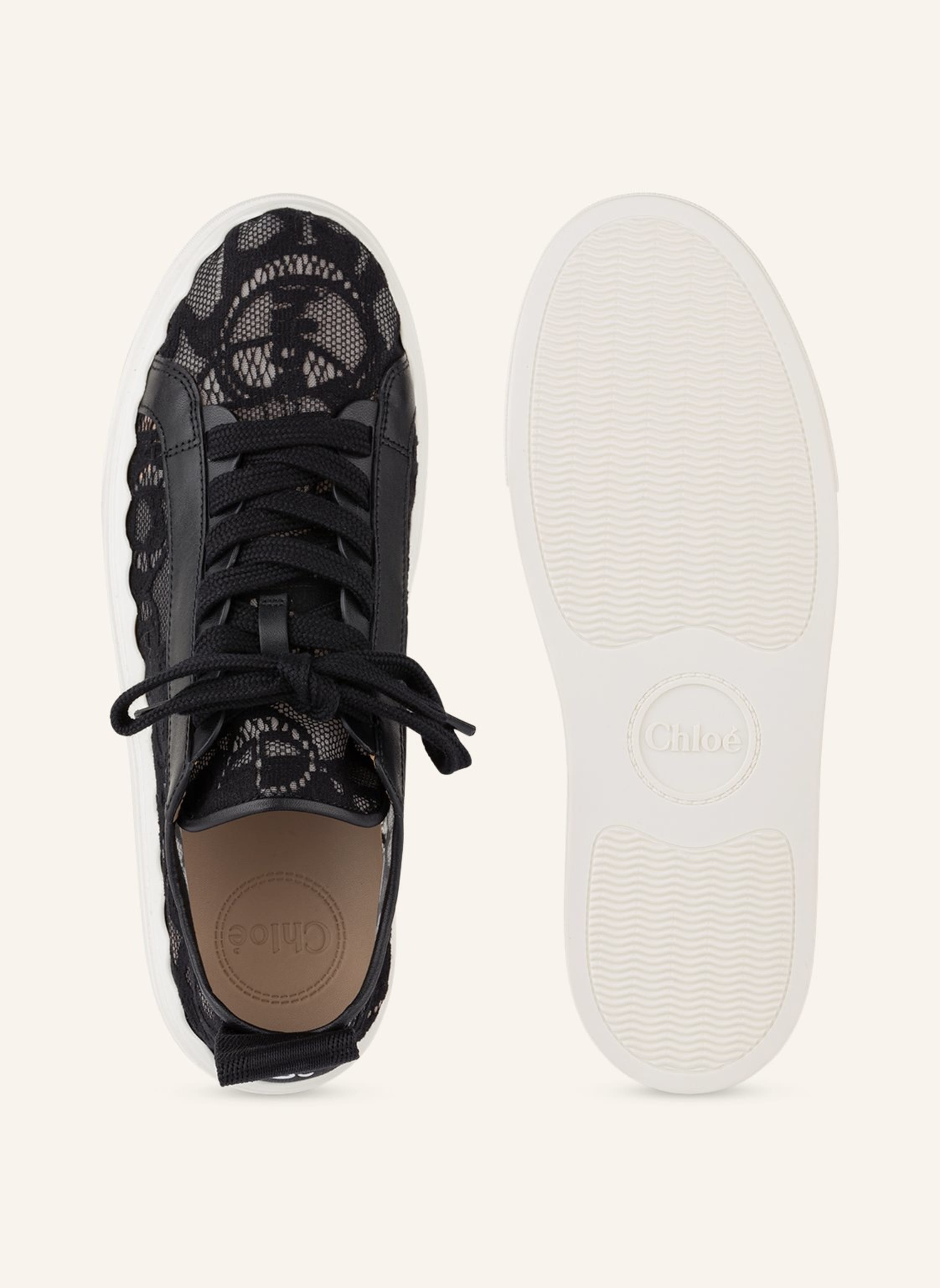 Thumbnail - Chloé Sneaker Lauren schwarz