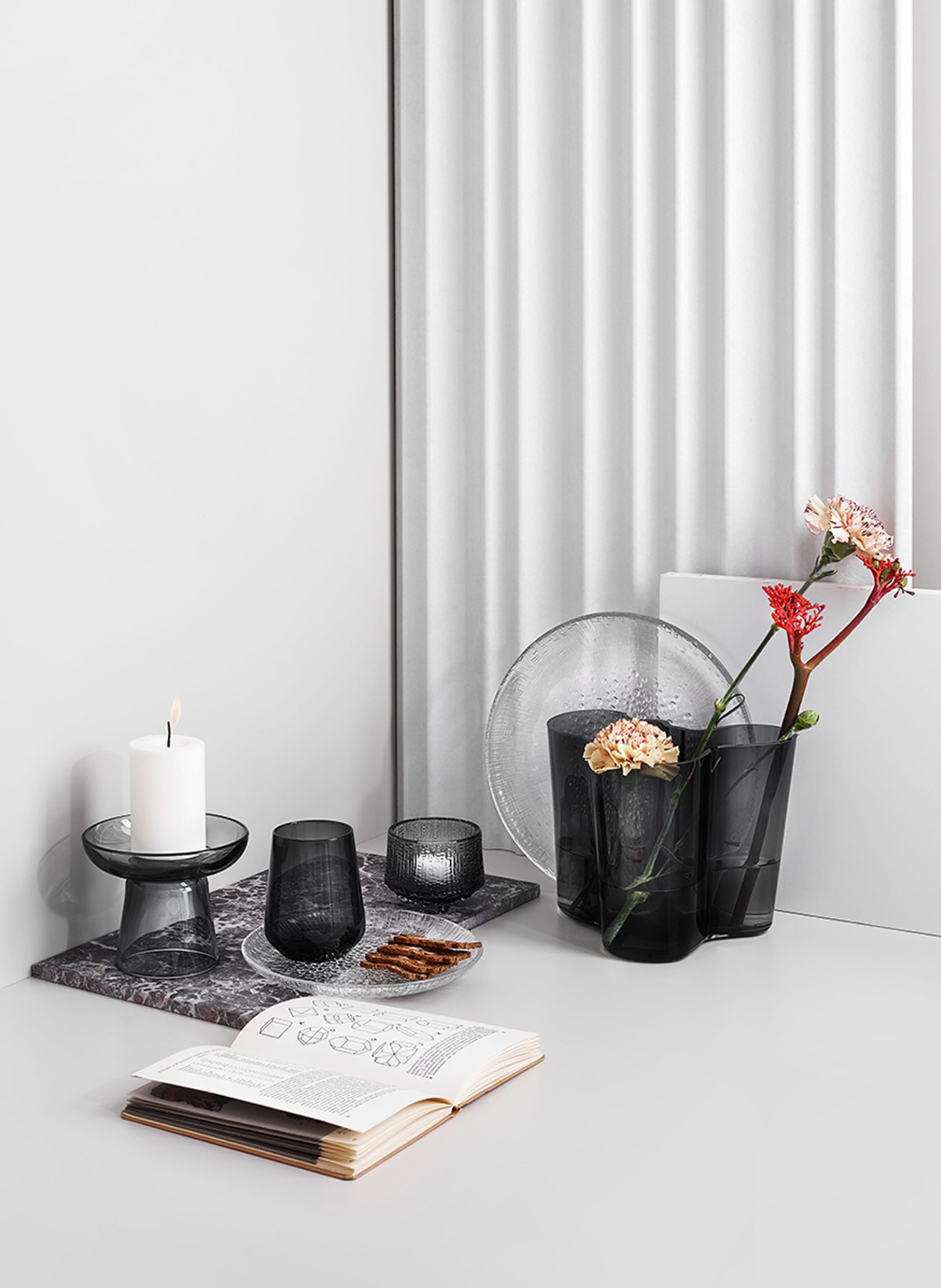 Thumbnail - Iittala Vase Alvar Aalto grau