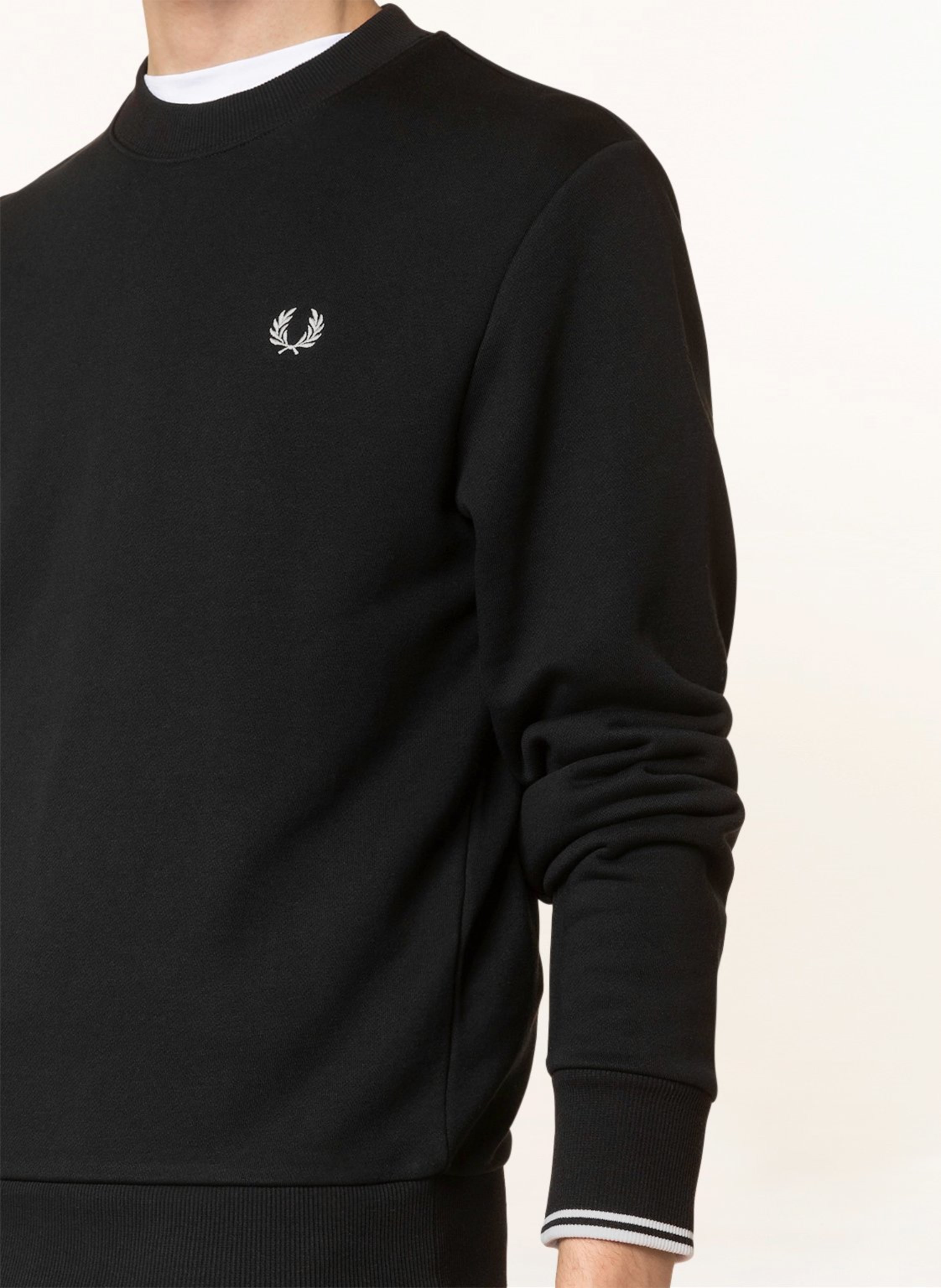 Thumbnail - Fred Perry Sweatshirt schwarz