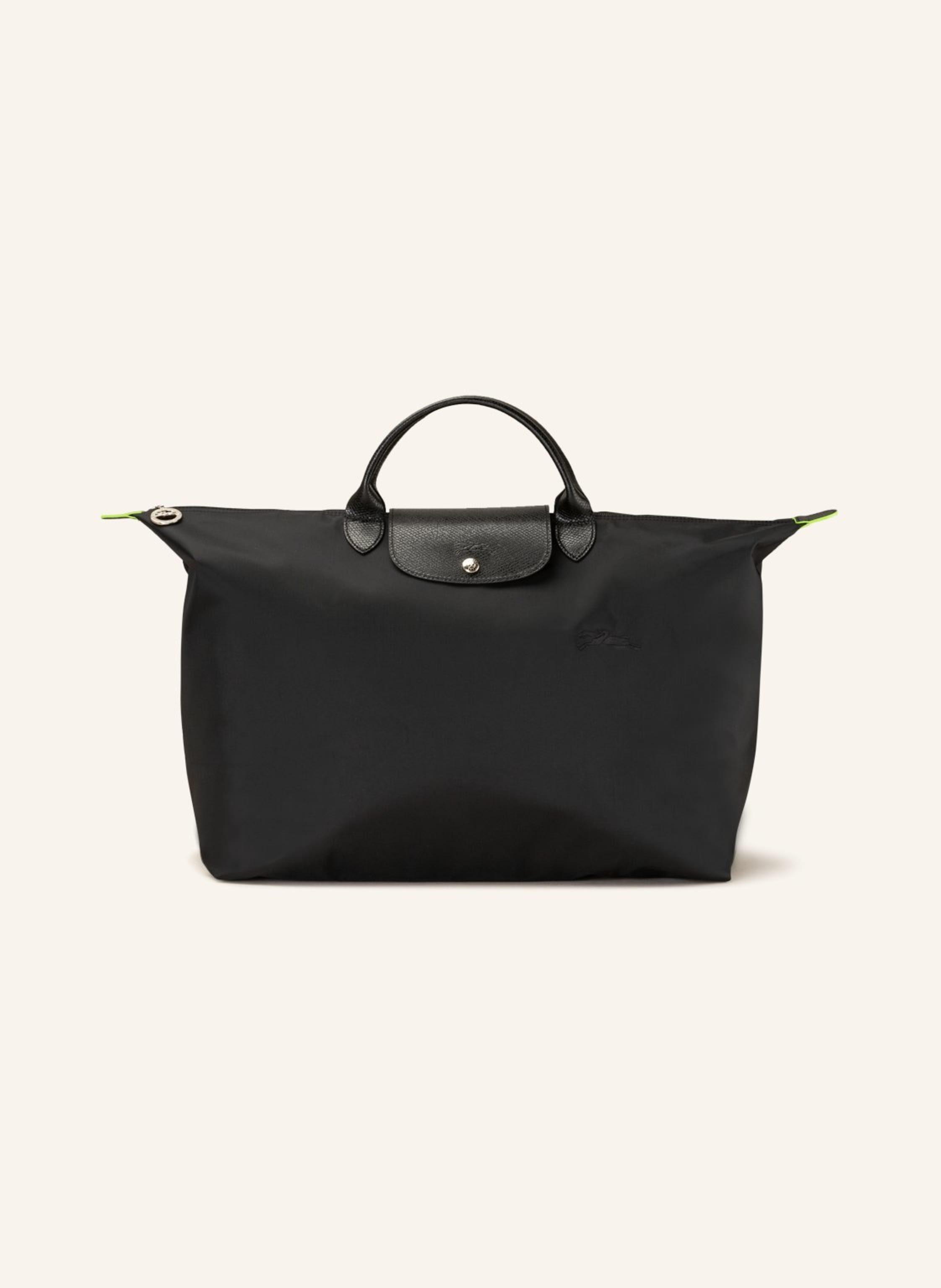 Large black longchamp bag outlet