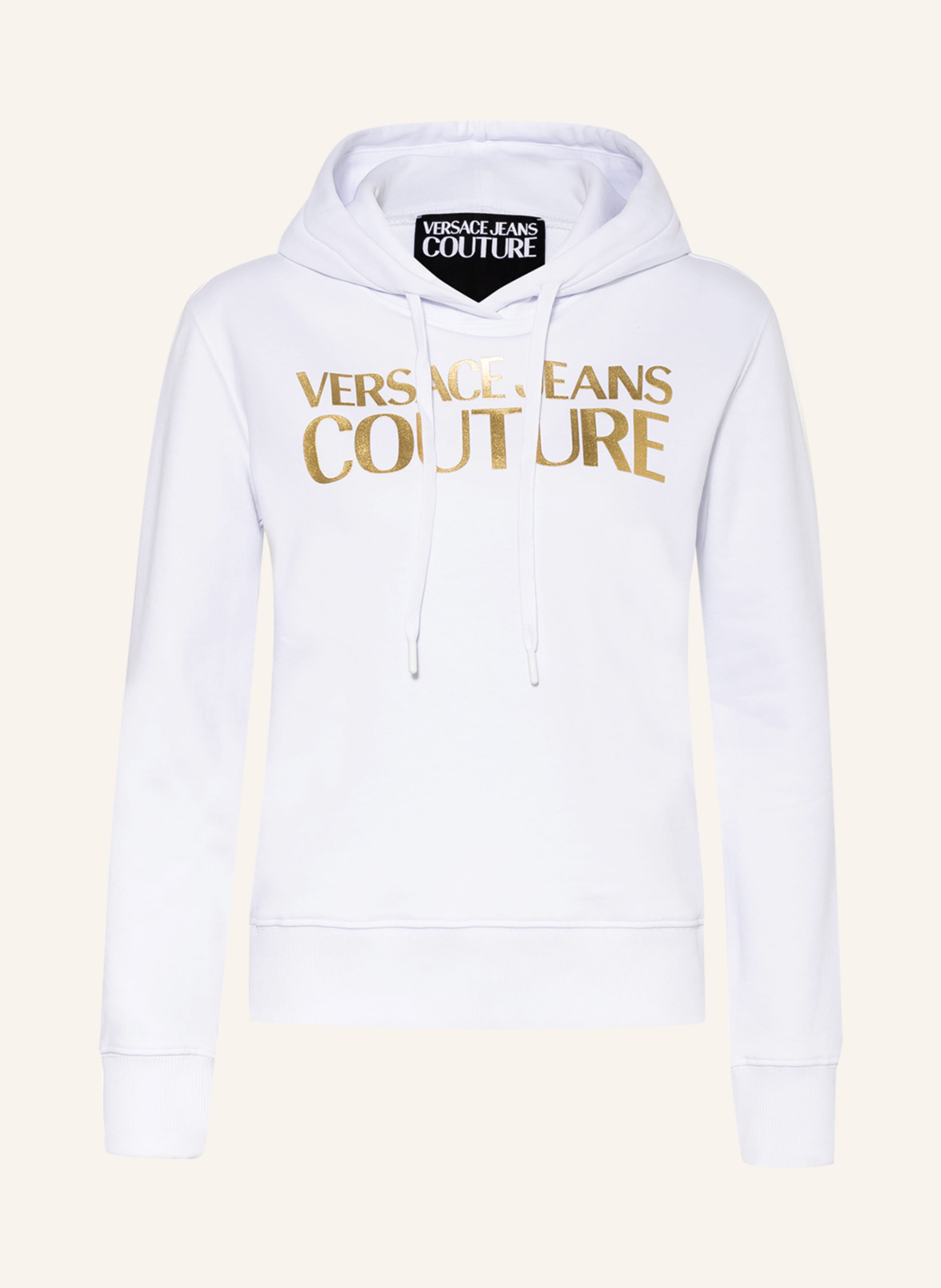 VERSACE JEANS COUTURE Hoodie in white 