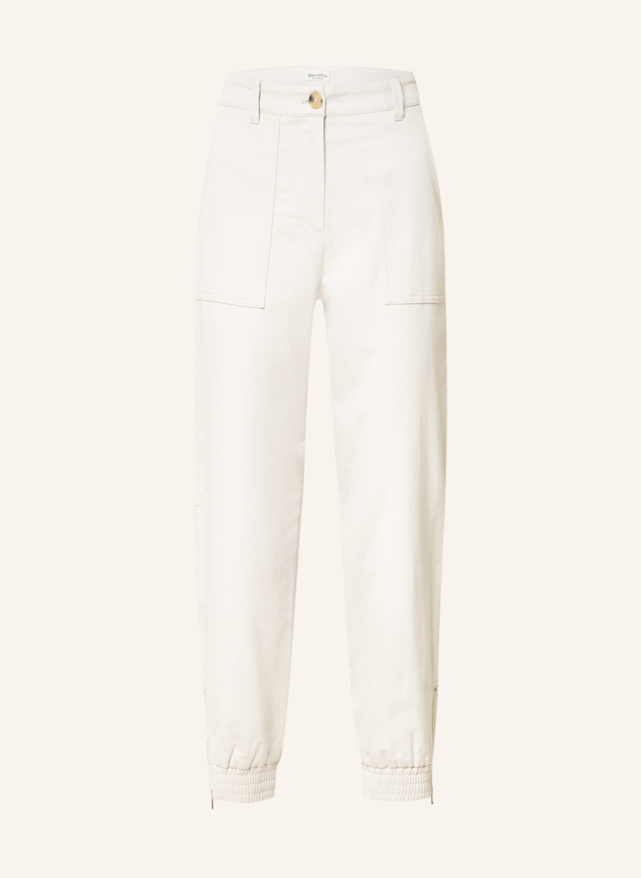 Moda Pantalones Pantalones de camuflaje Marc O’Polo Marc O\u2019Polo Pantal\u00f3n de camuflaje blanco puro look casual 