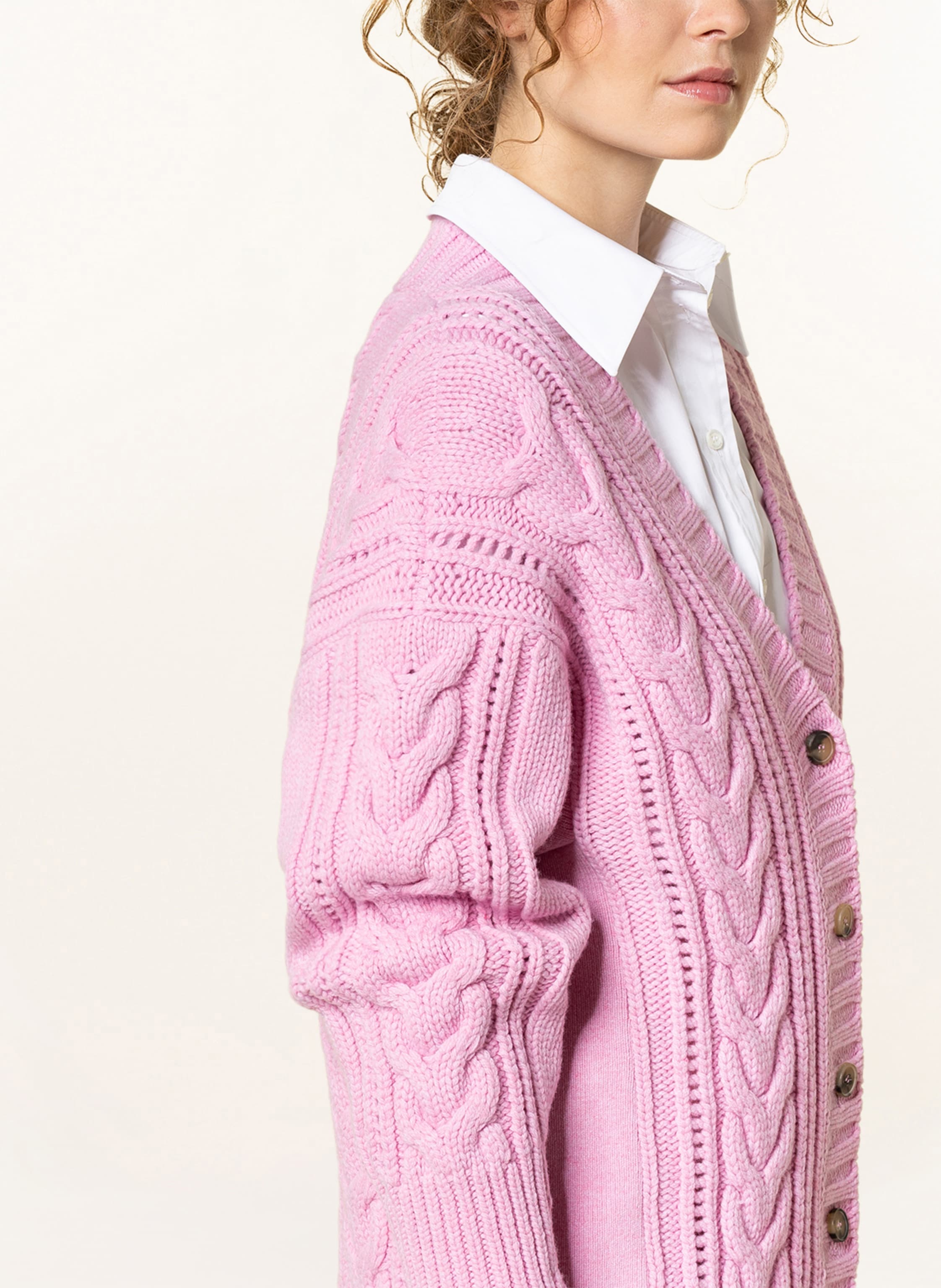 Thumbnail - Mcqueen Strickjacke rosa