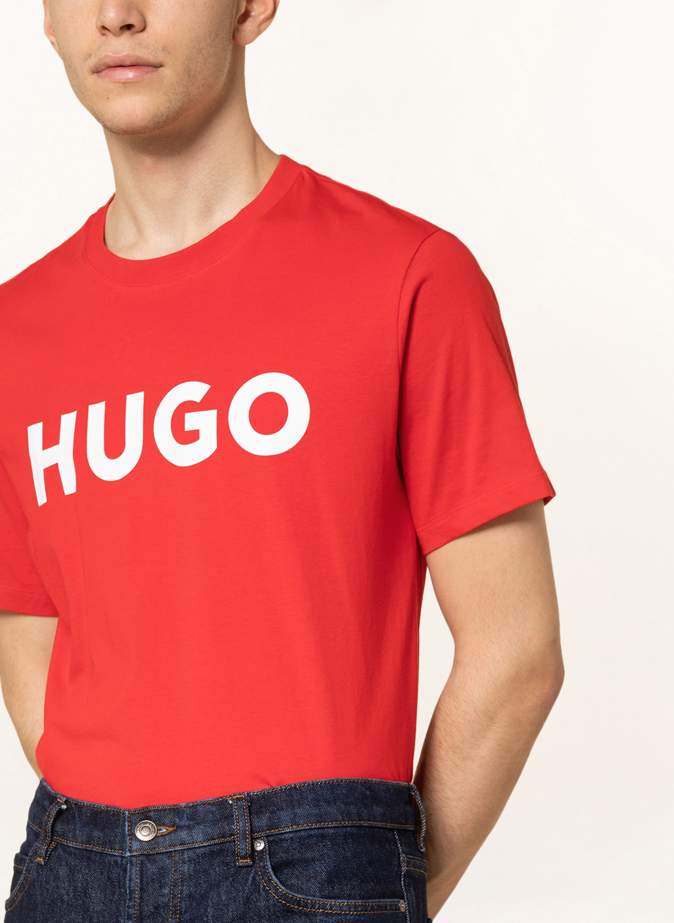 Thumbnail - Hugo T-Shirt Dulivio pink