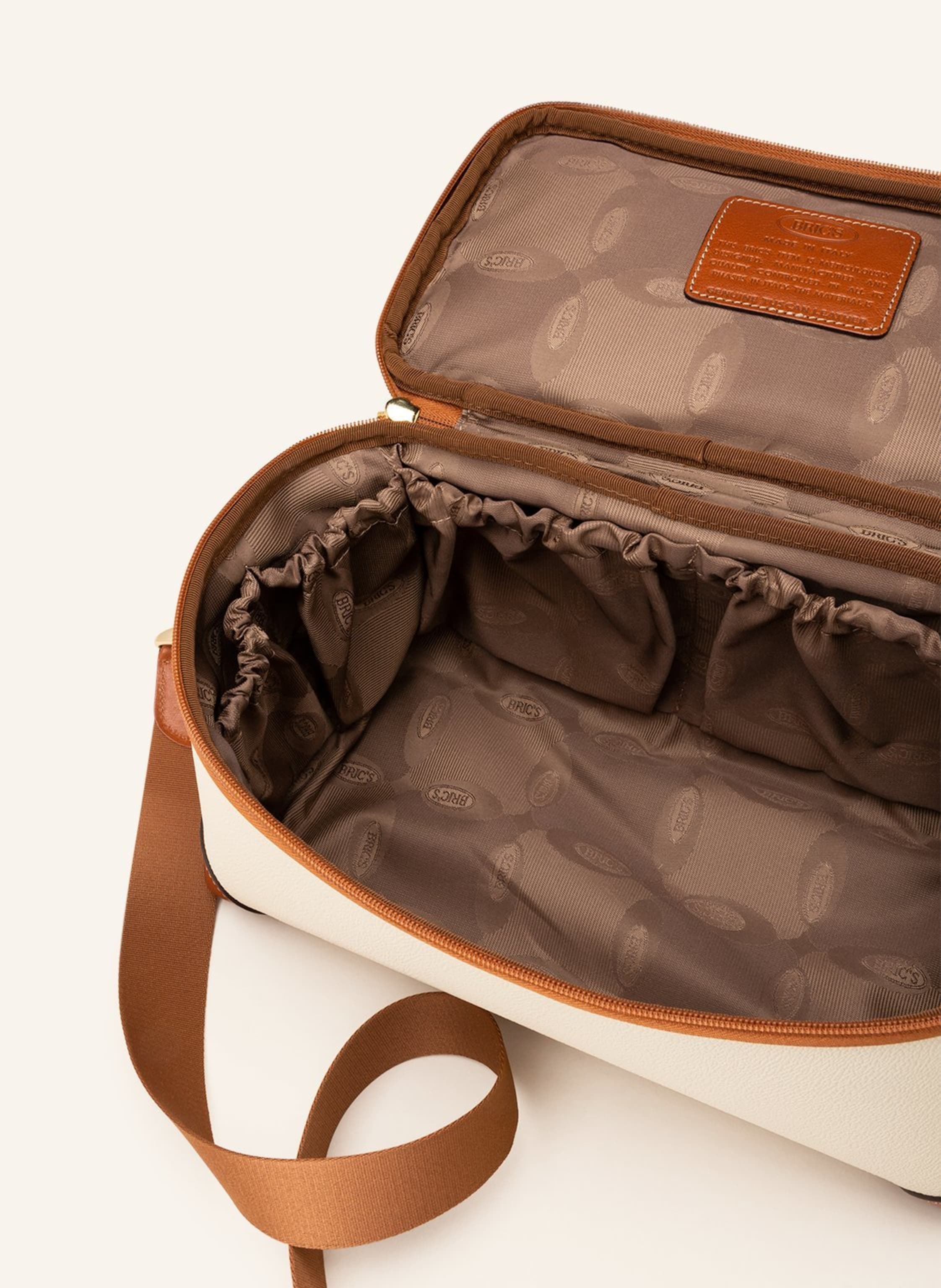 Thumbnail - Bric's Kosmetiktasche Firenze beige