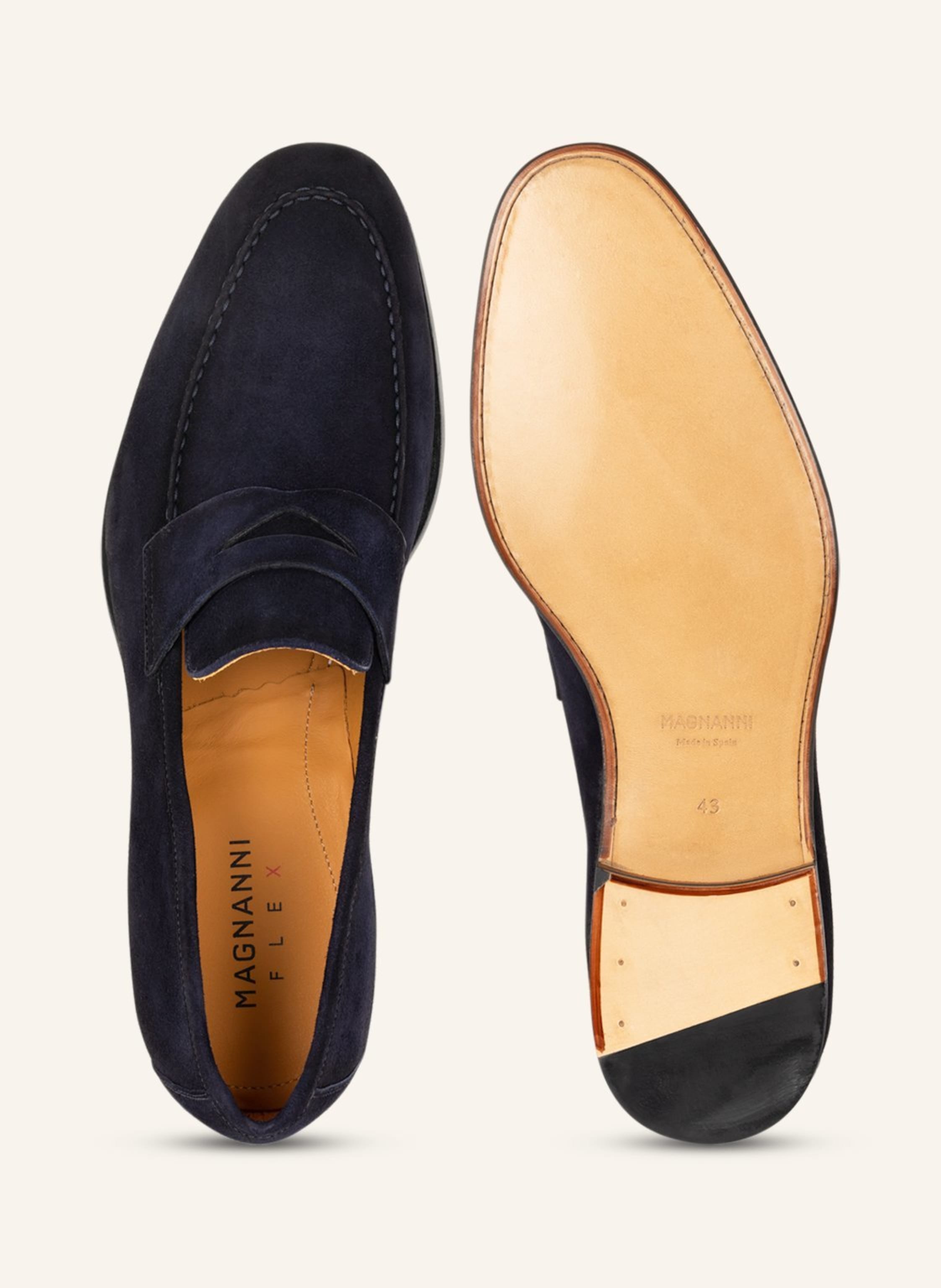 Thumbnail - Magnanni Penny-Loafer Delos blau