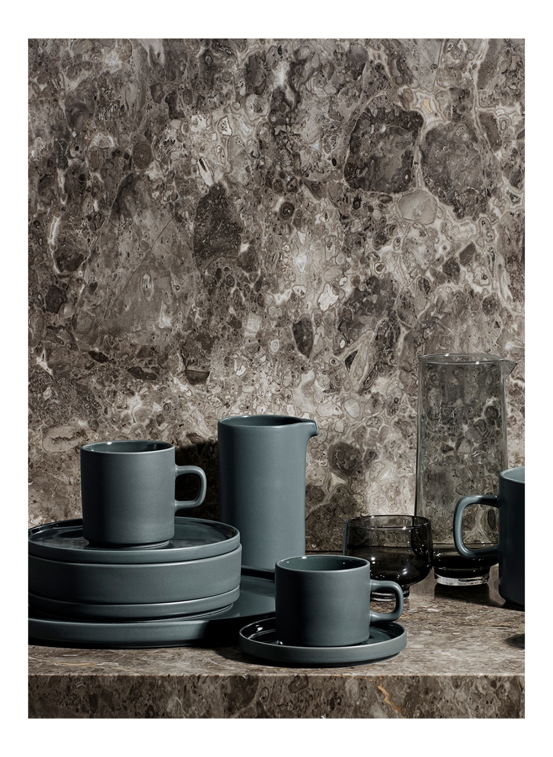 Thumbnail - Blomus 6er-Set Henkelbecher Pilar gruen