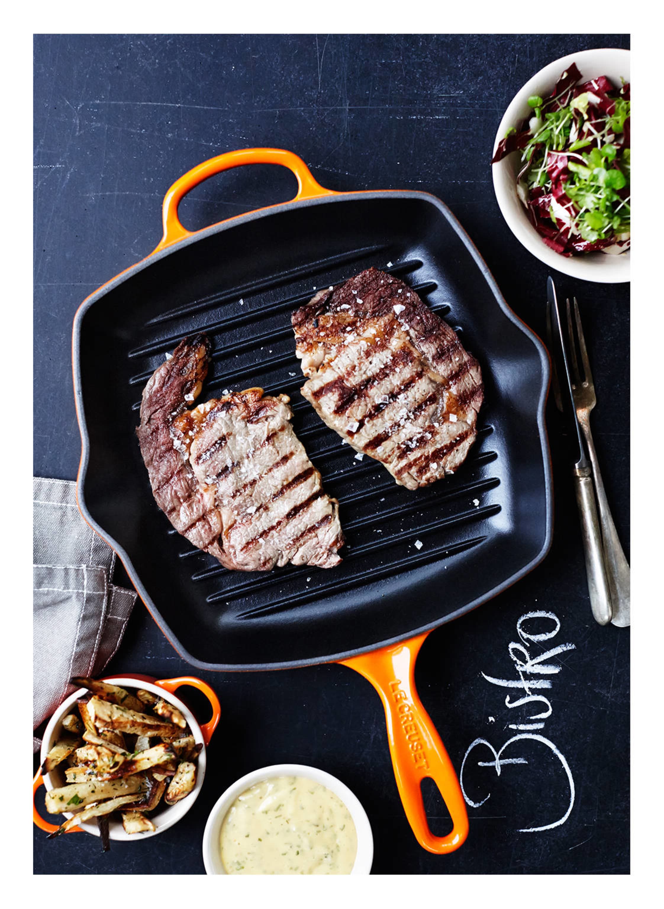 Thumbnail - Le Creuset Grillpfanne Signature rot