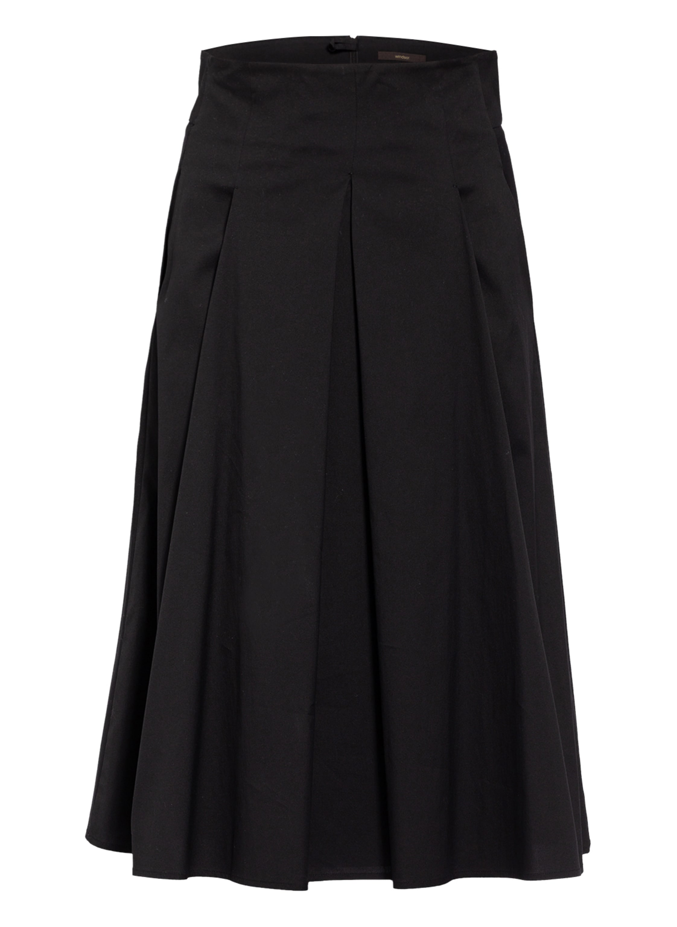 windsor. Pleated skirt in black | Breuninger