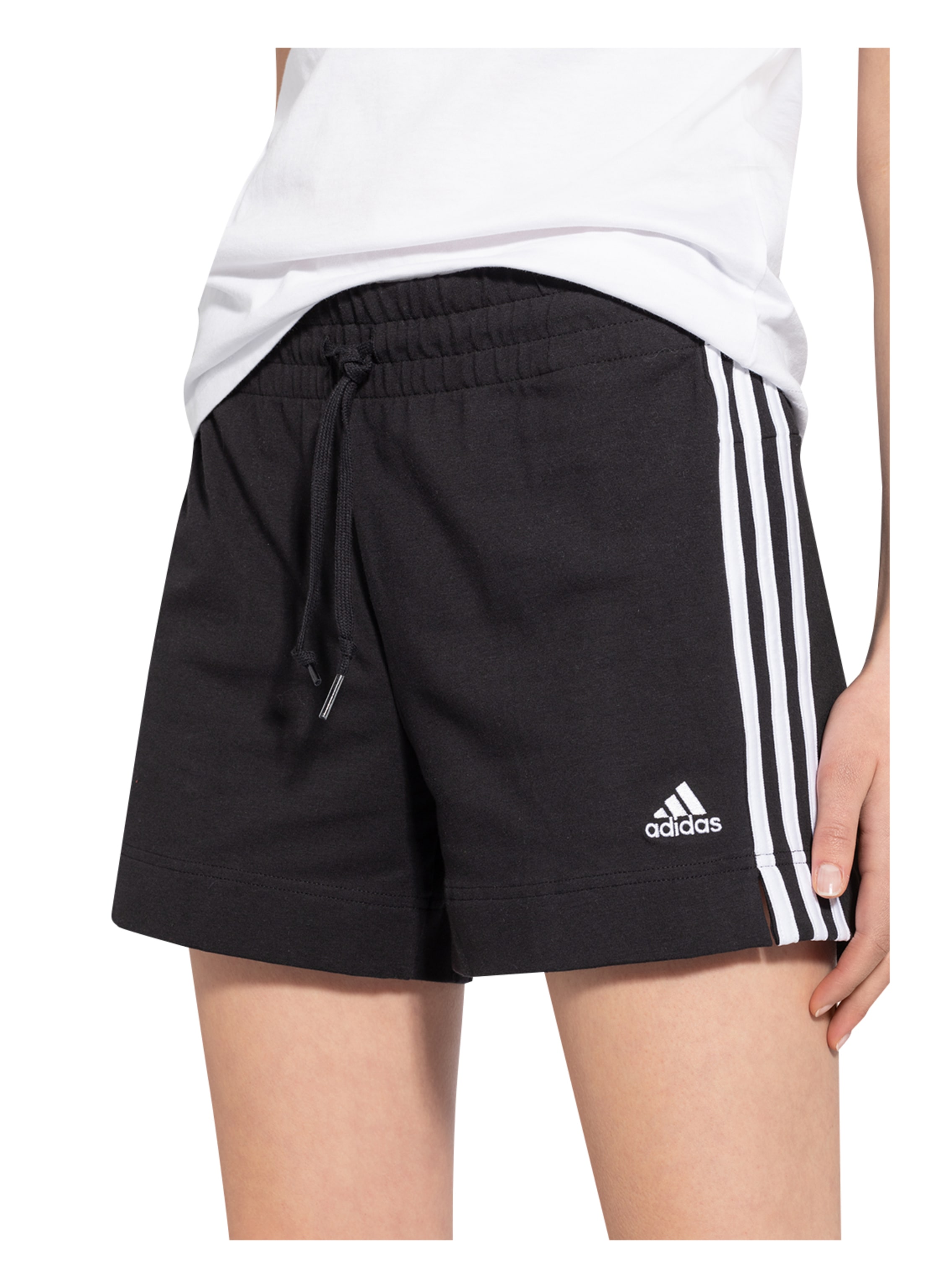 Adidas Fitnessshorts Essentials schwarz – Bild 2