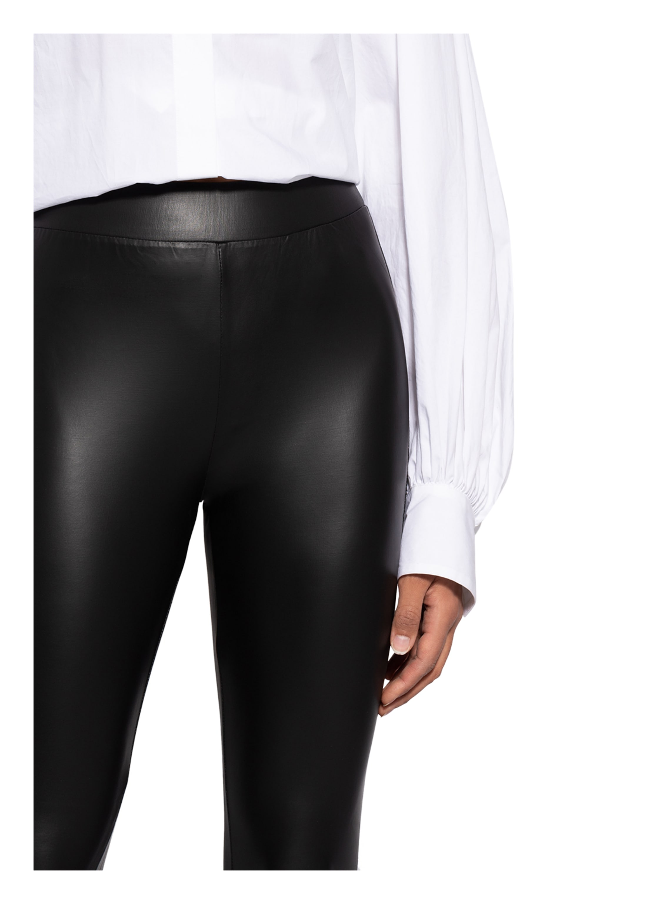 Thumbnail - Only Leggings In Lederoptik schwarz