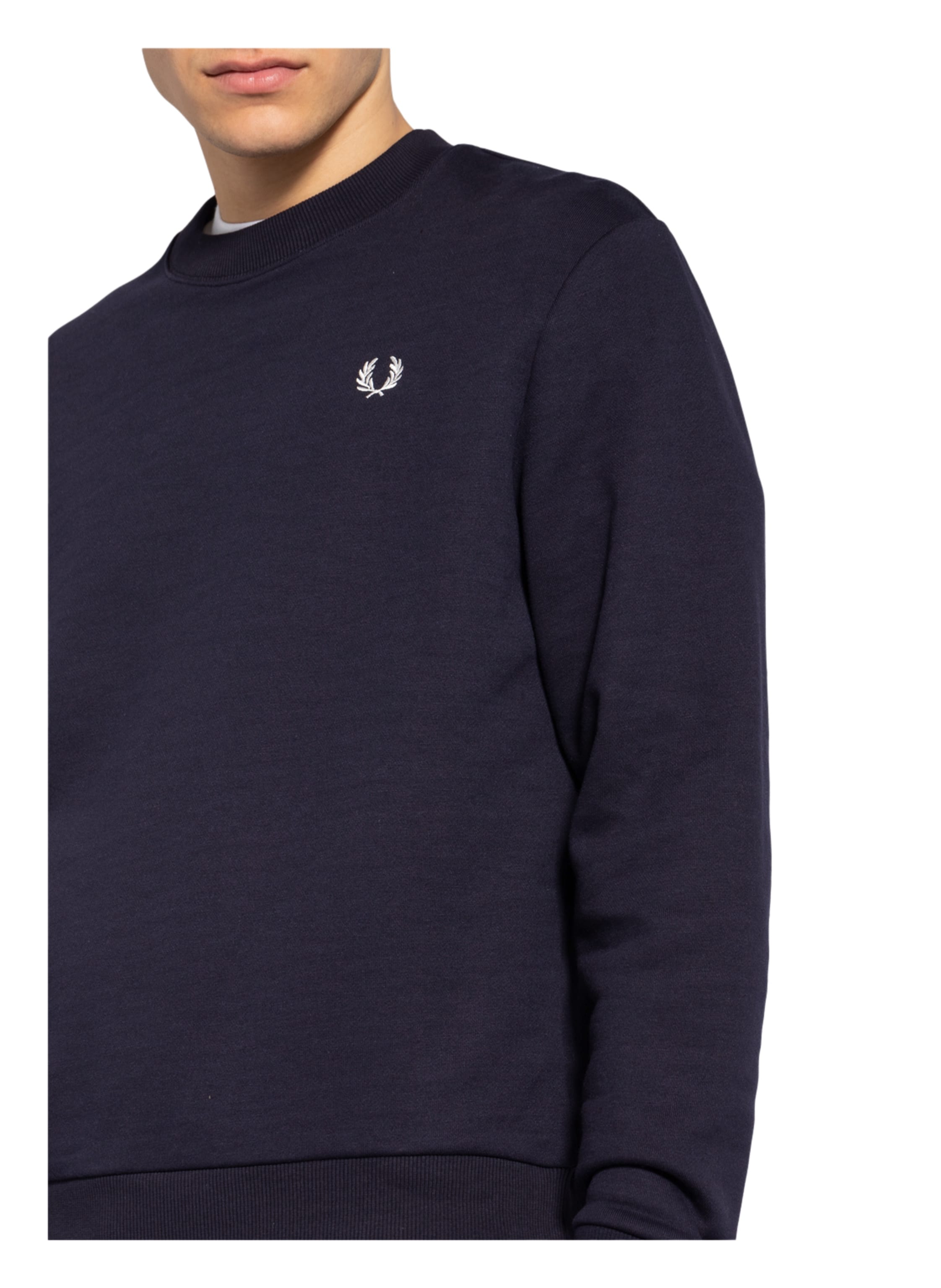 Thumbnail - Fred Perry Sweatshirt blau