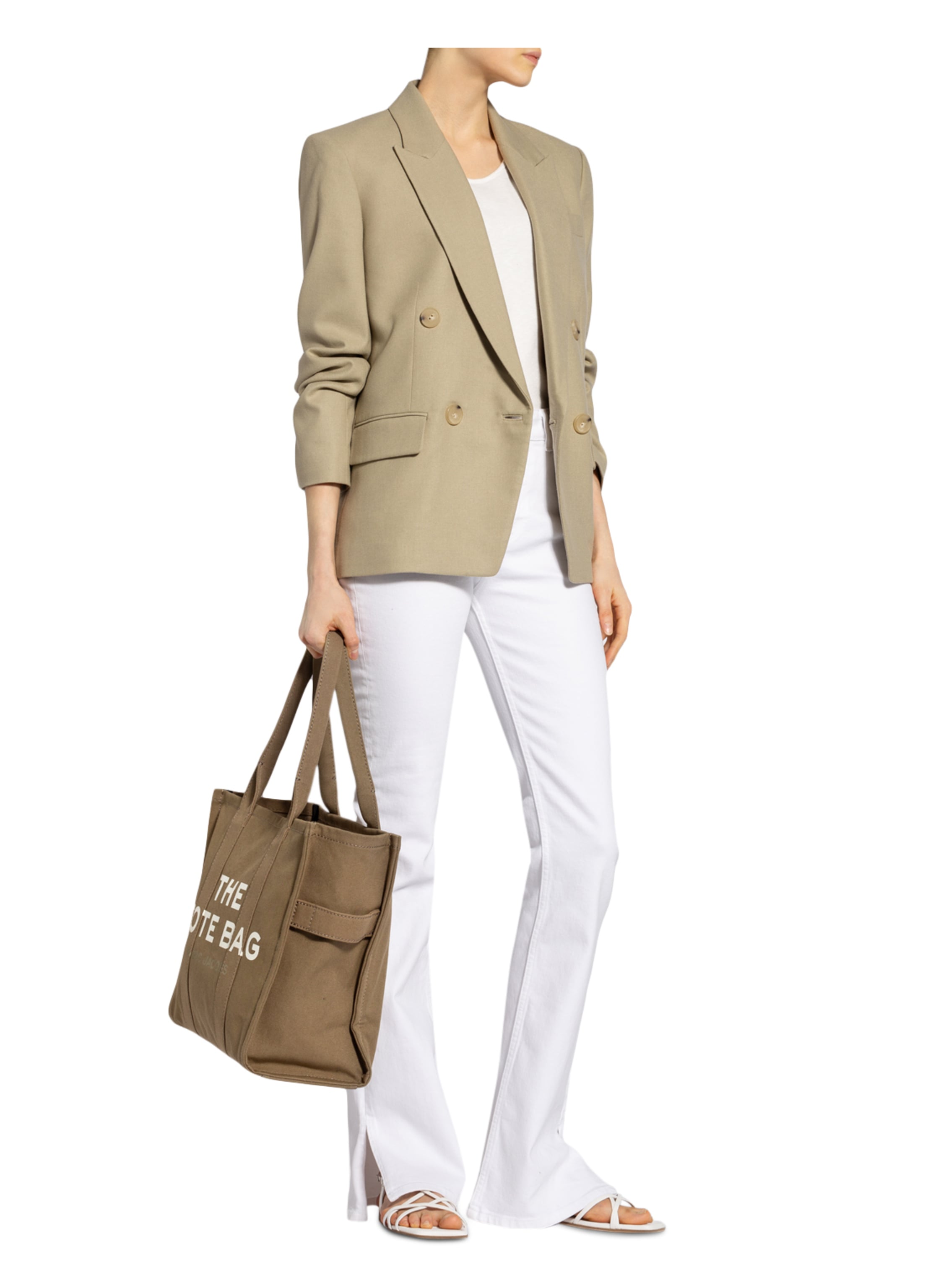 Thumbnail - Marc Jacobs Shopper The Large Tote Bag gruen