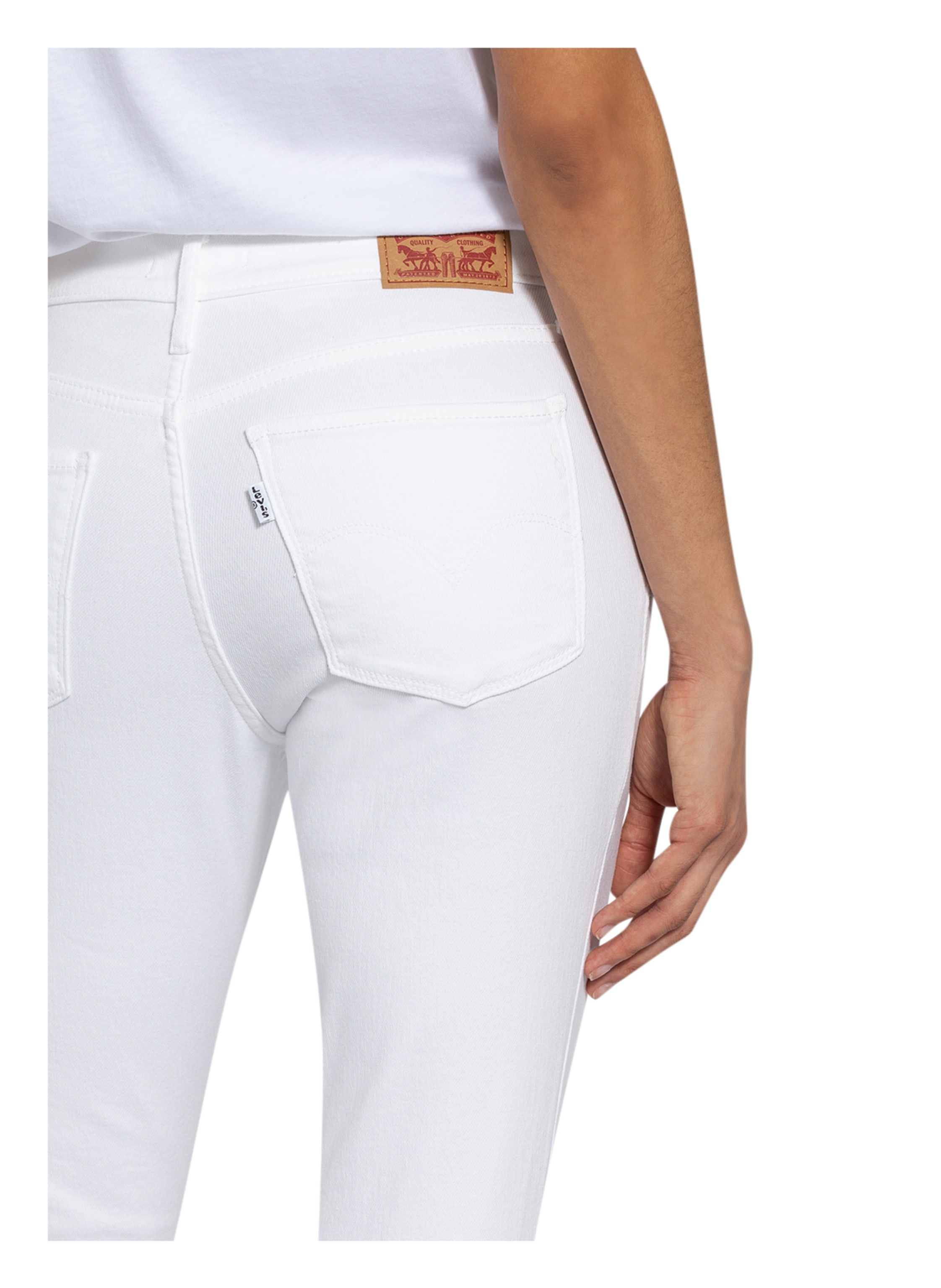 Levi's® Skinny Jeans 311 Shaping Skinny Soft Clean weiss – Bild 2