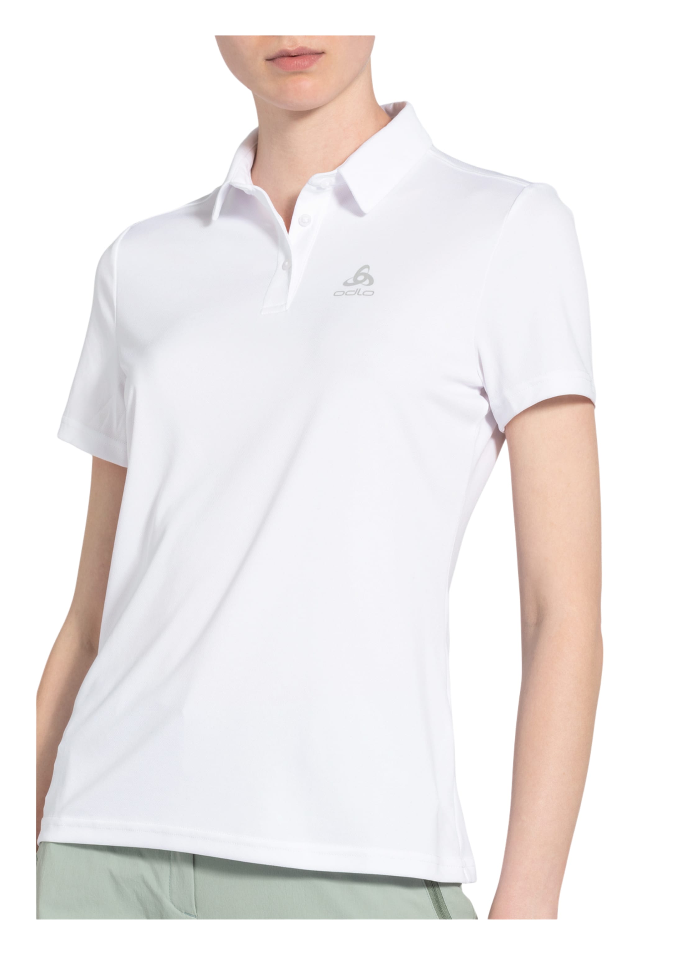 Thumbnail - Odlo Funktions-Poloshirt Cardada weiss