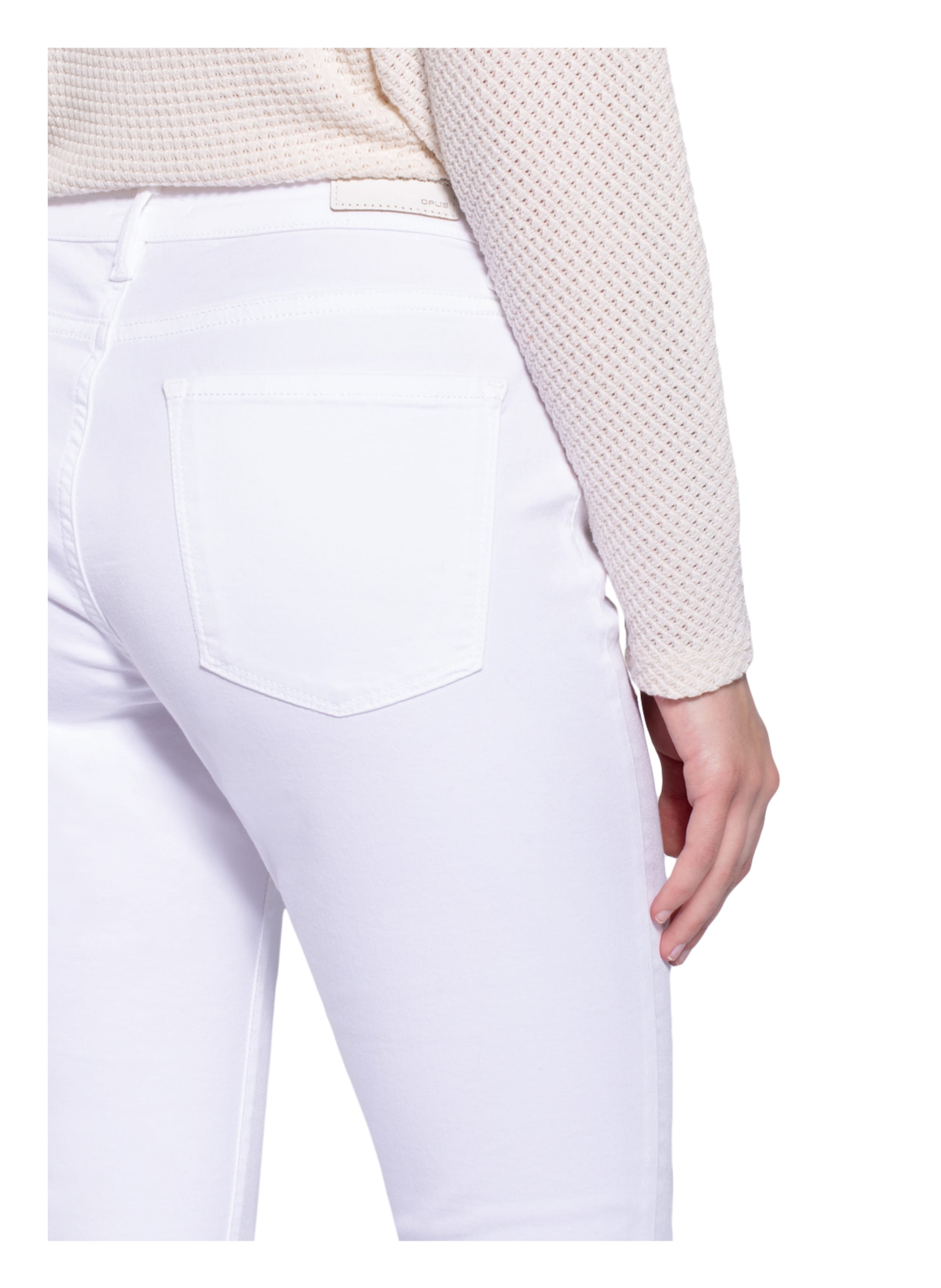 Thumbnail - Opus Skinny Jeans Elma weiss