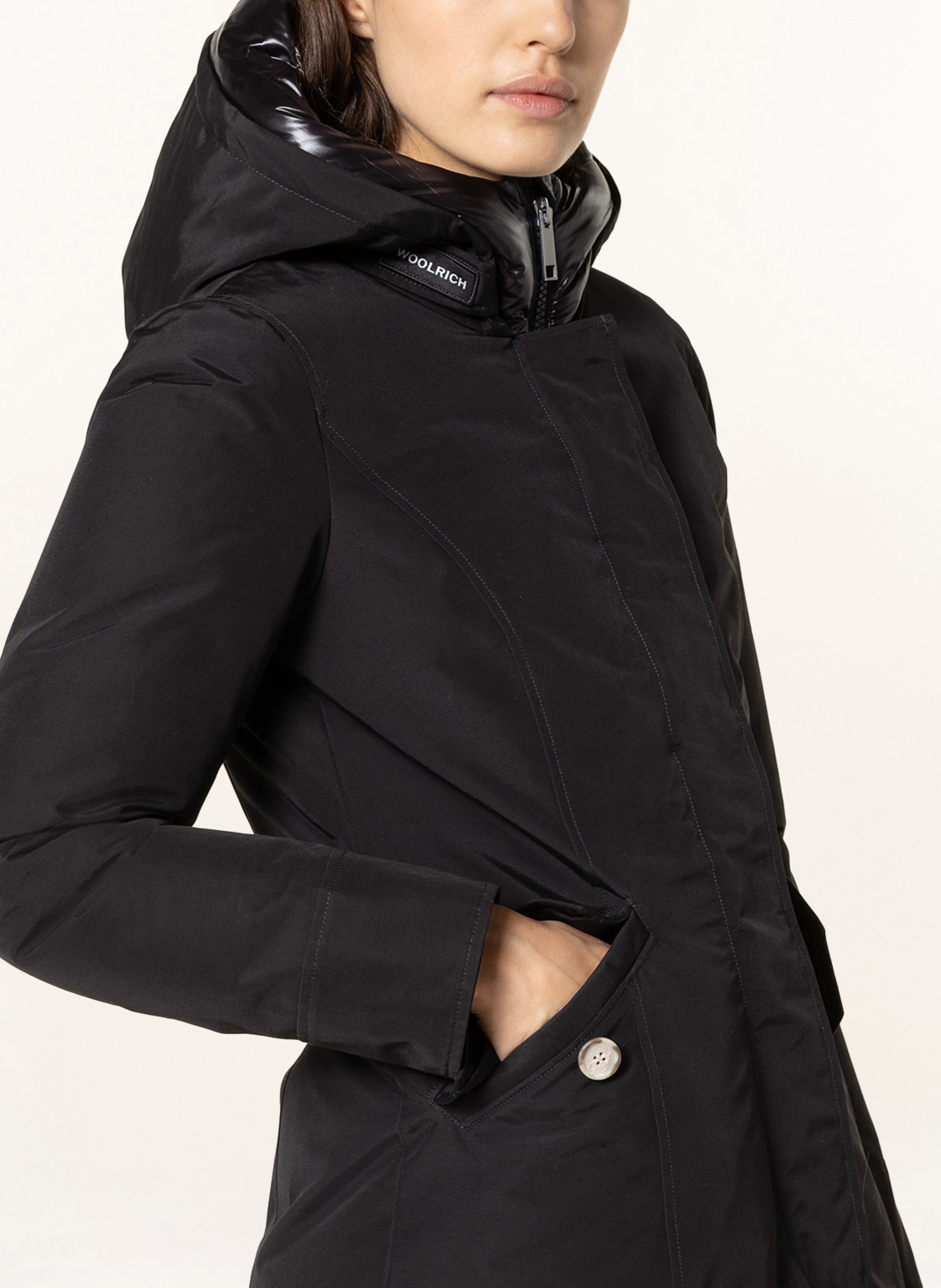Thumbnail - Woolrich Daunenparka Arctic schwarz