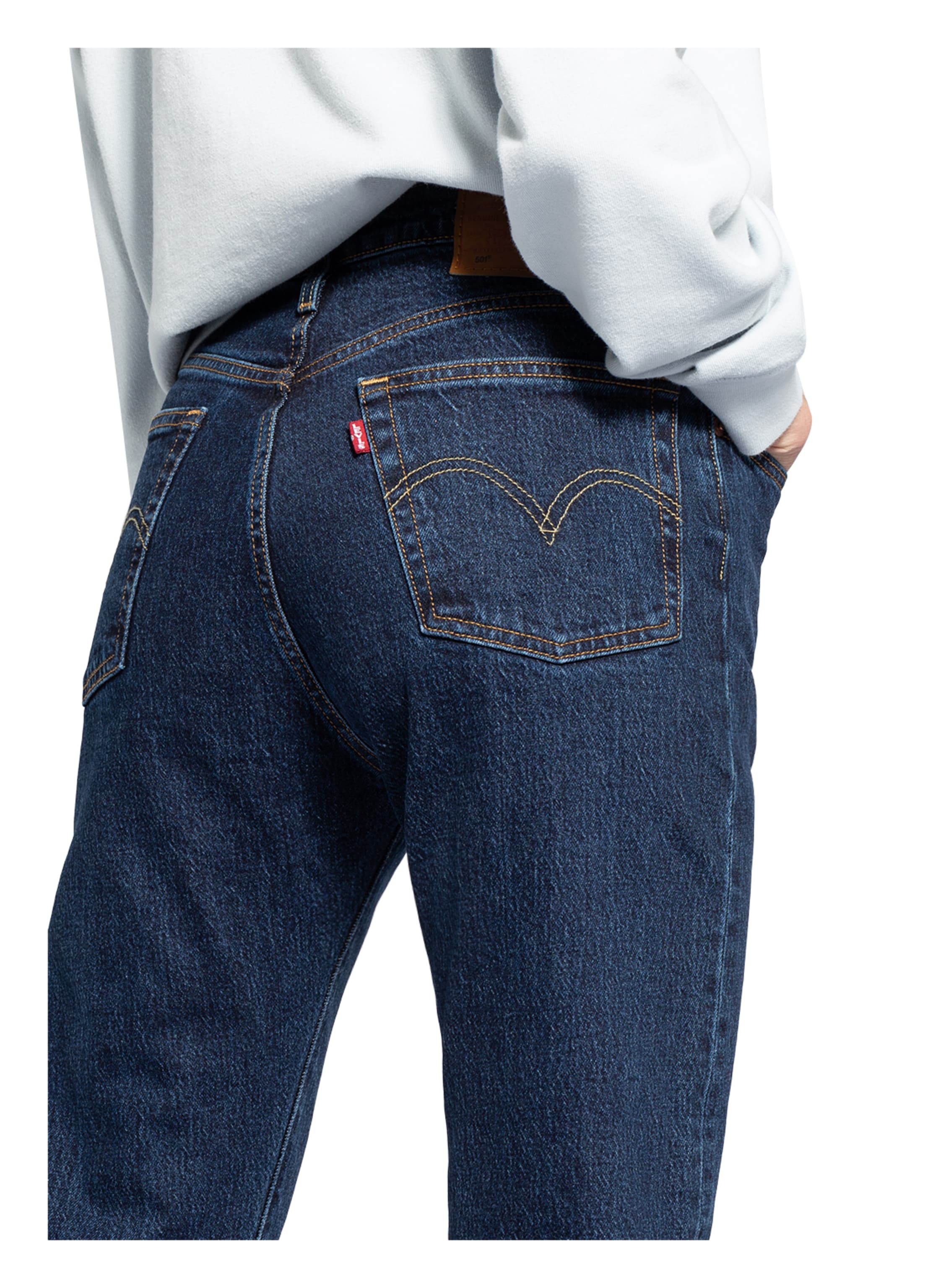 Levi's® Jeans 501 blau – Bild 2