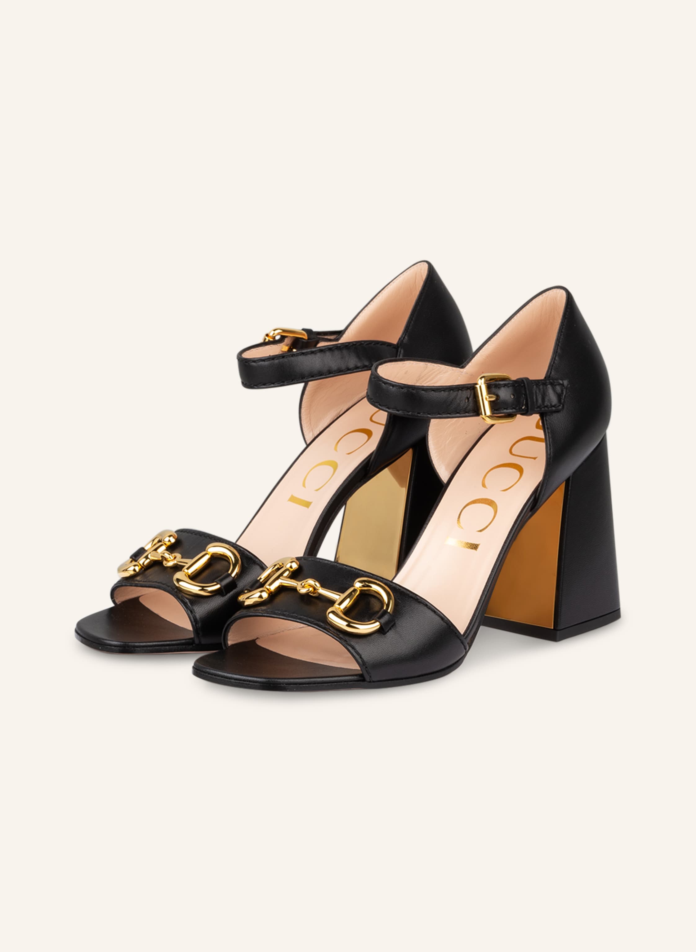 All black gucci sandals outlet