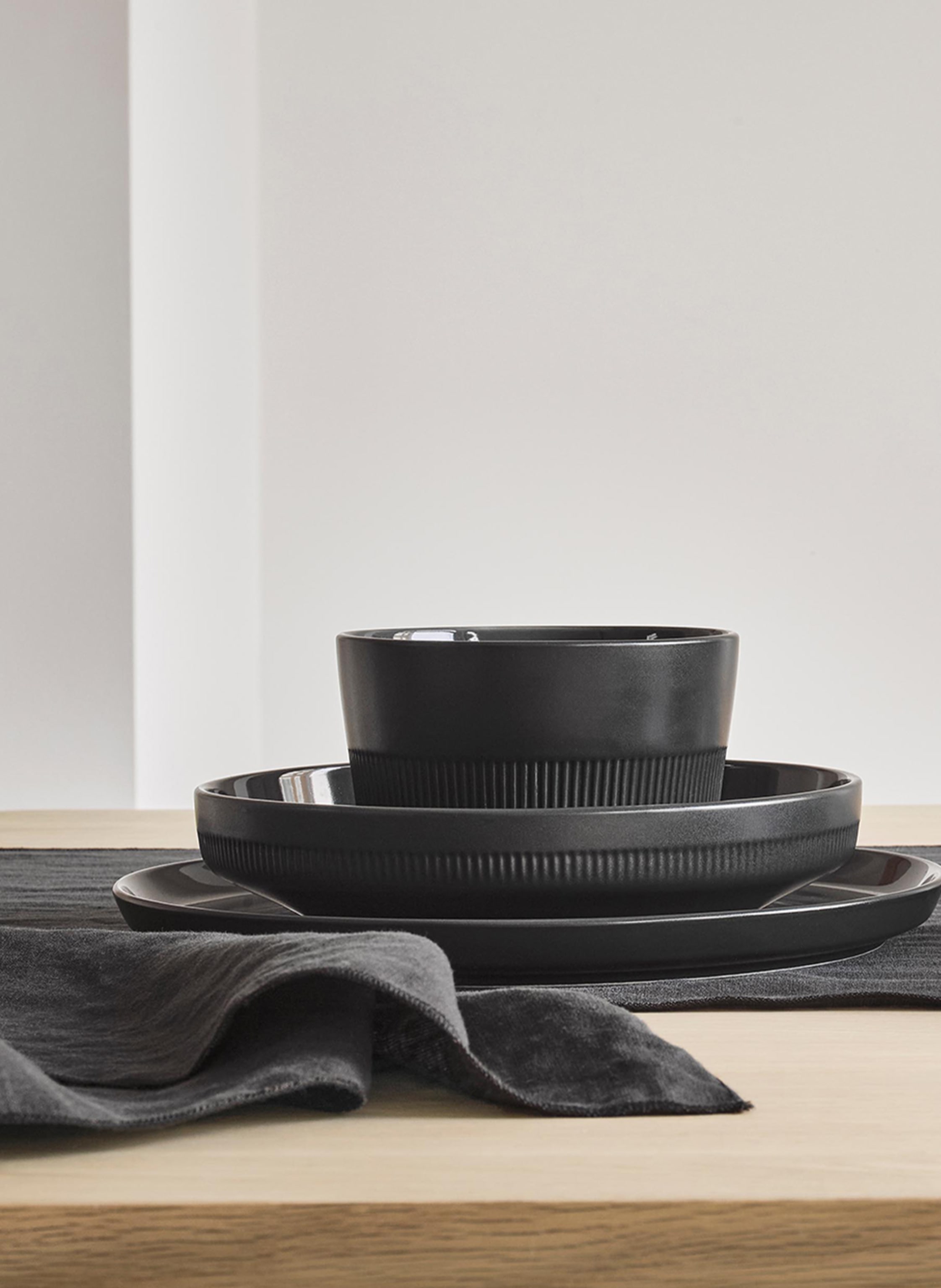 Thumbnail - Marc O'polo 4er-Set Suppenteller Moments grau