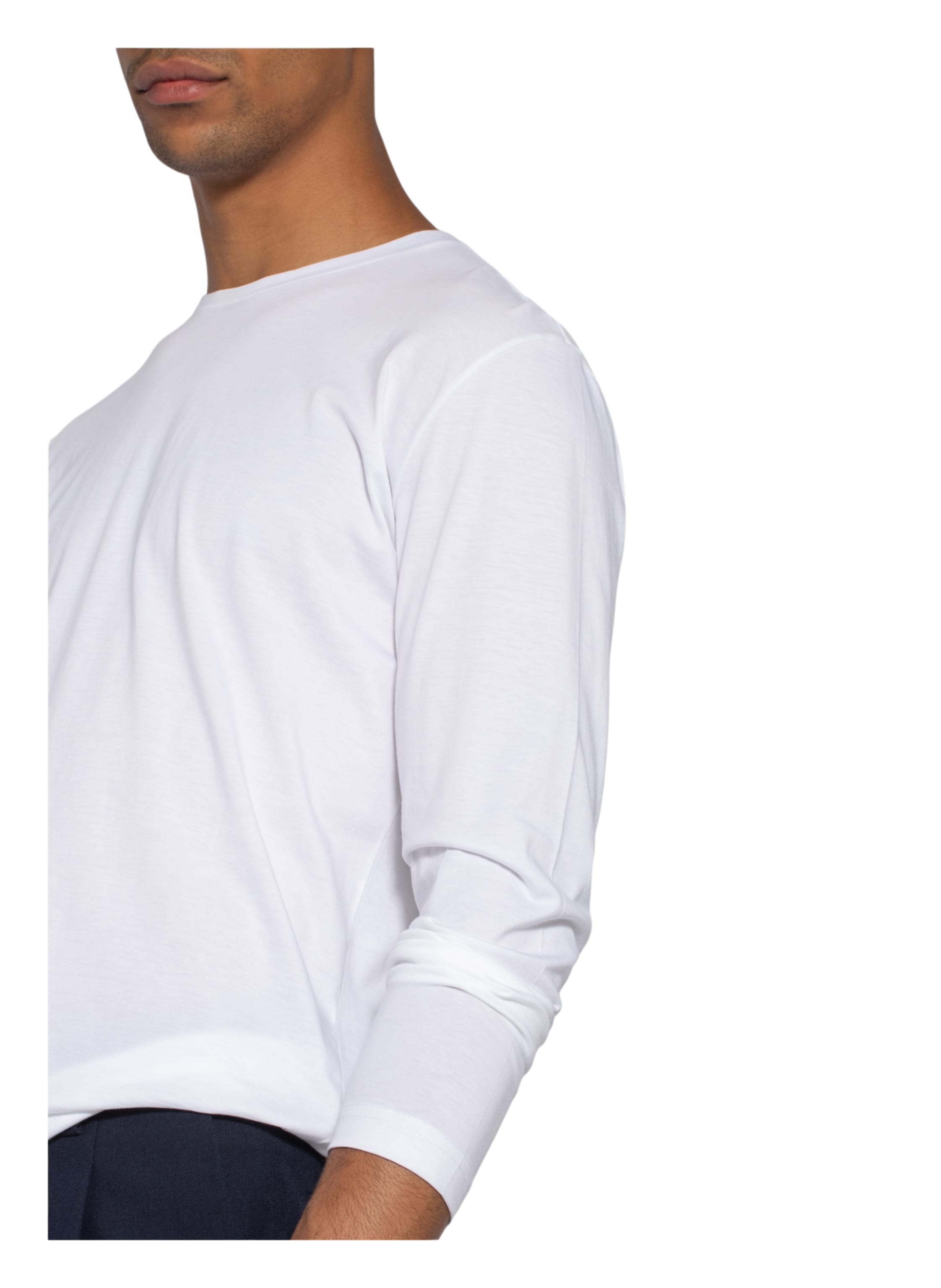 Thumbnail - Stefan Brandt Longsleeve Enno weiss